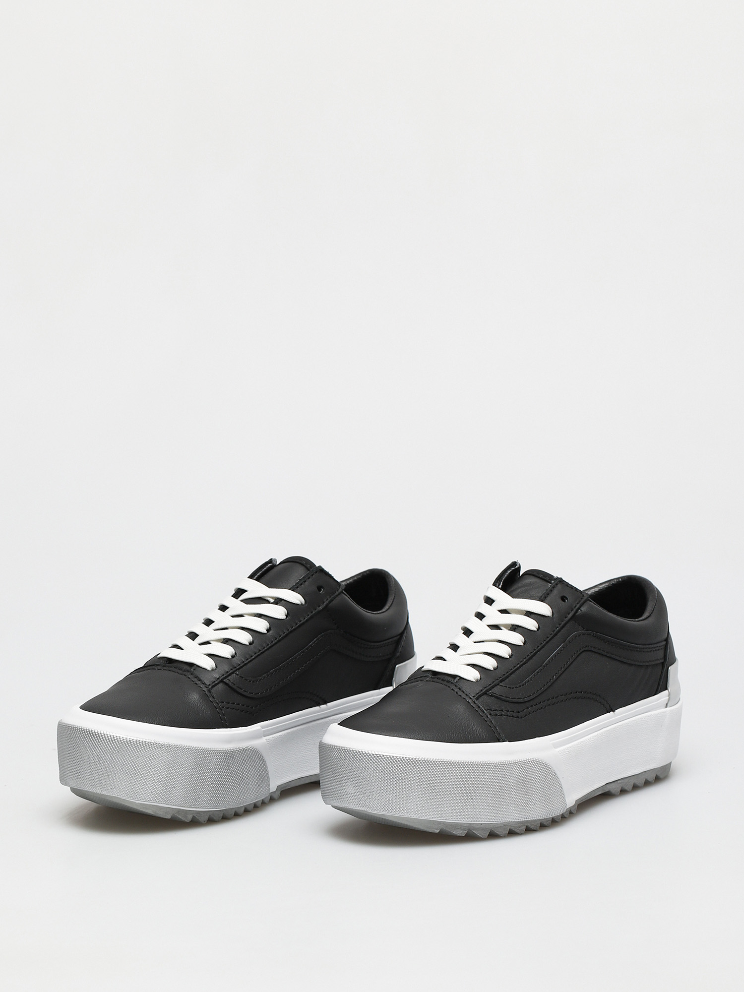 Buty Vans Old Skool Stacked (shiny/black/true white)