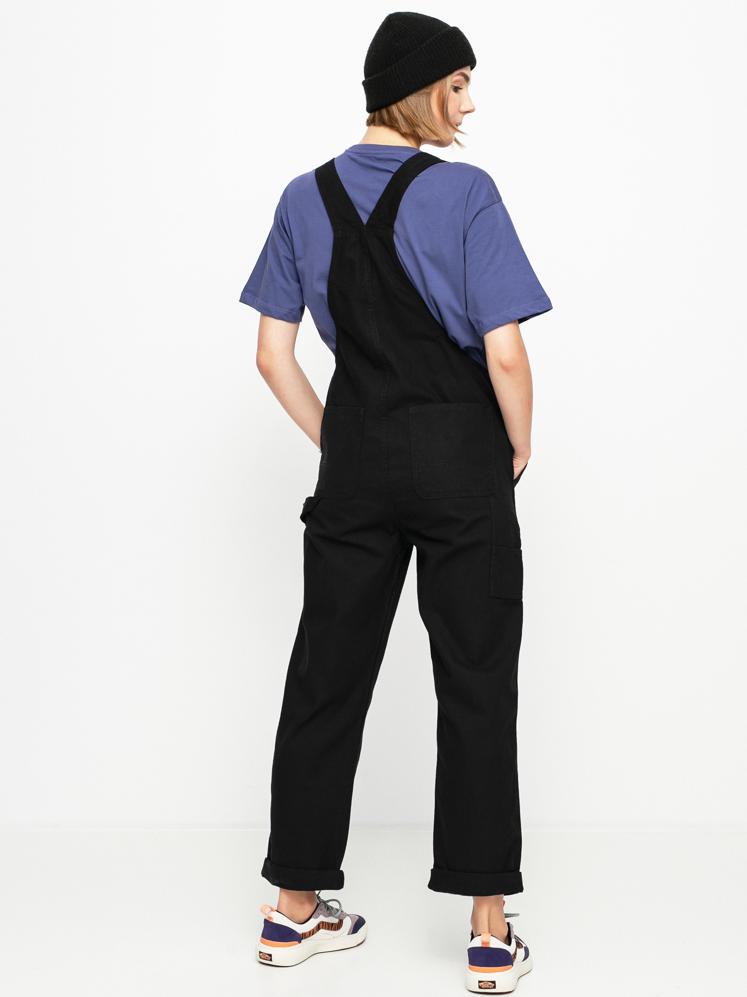 Spodnie Vans Ground Work Overall Wmn (black)