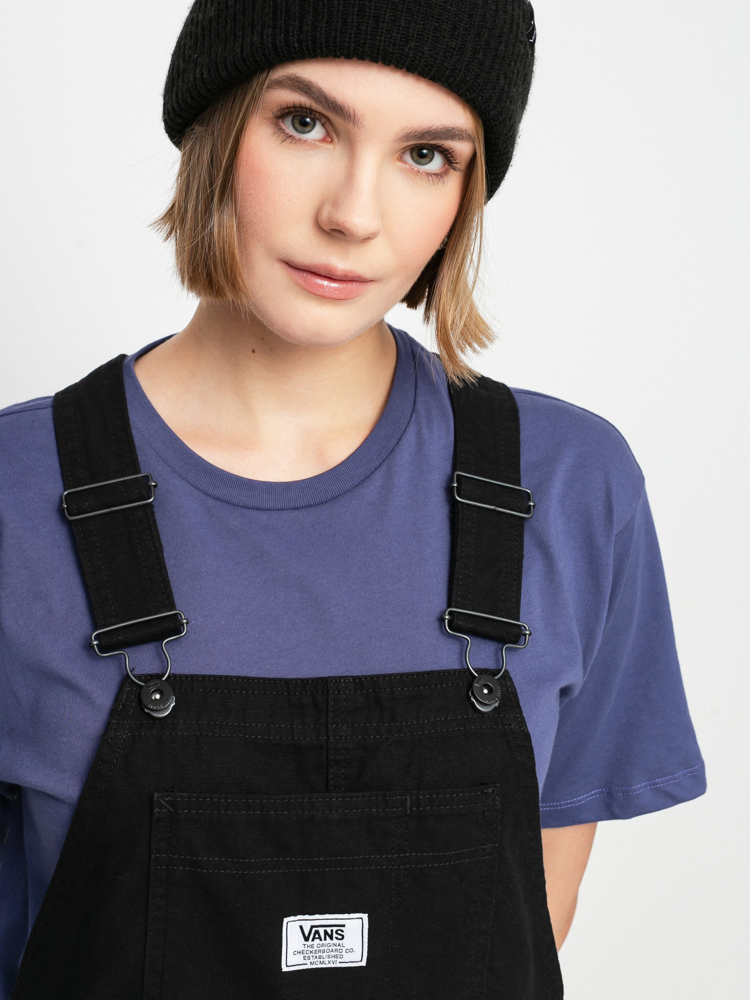 Spodnie Vans Ground Work Overall Wmn (black)