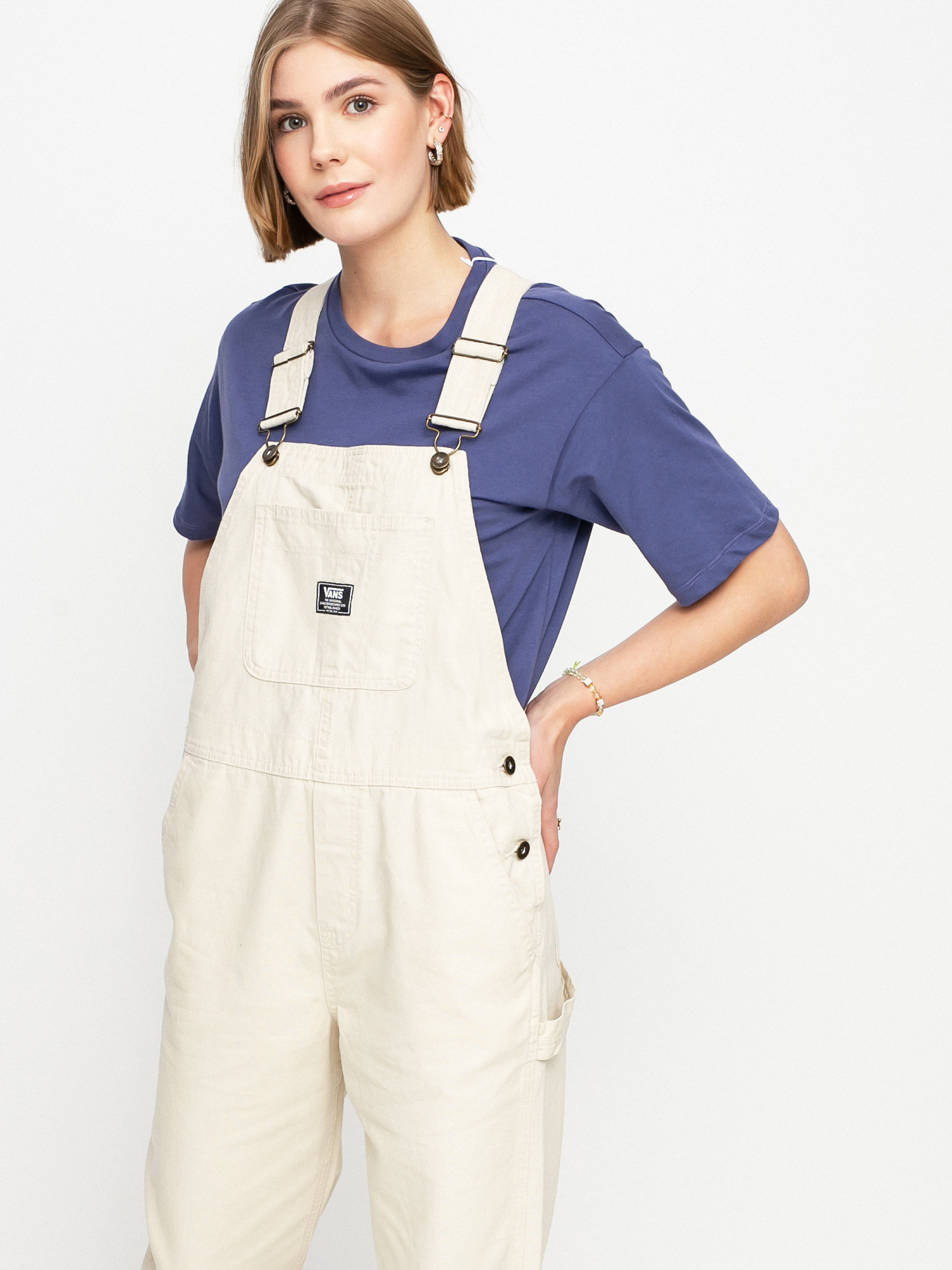 Ogrodniczki Vans Ground Work Overall Wmn (sandshell)