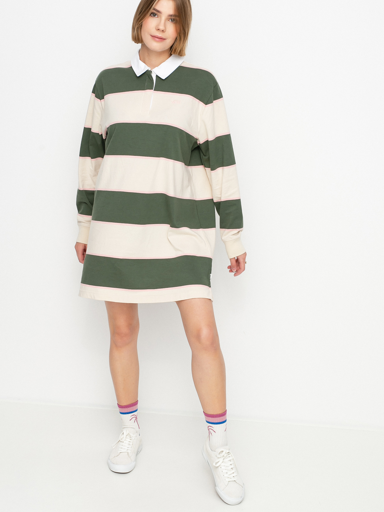 Sukienka Vans Rugbee Polo Wmn (thyme)