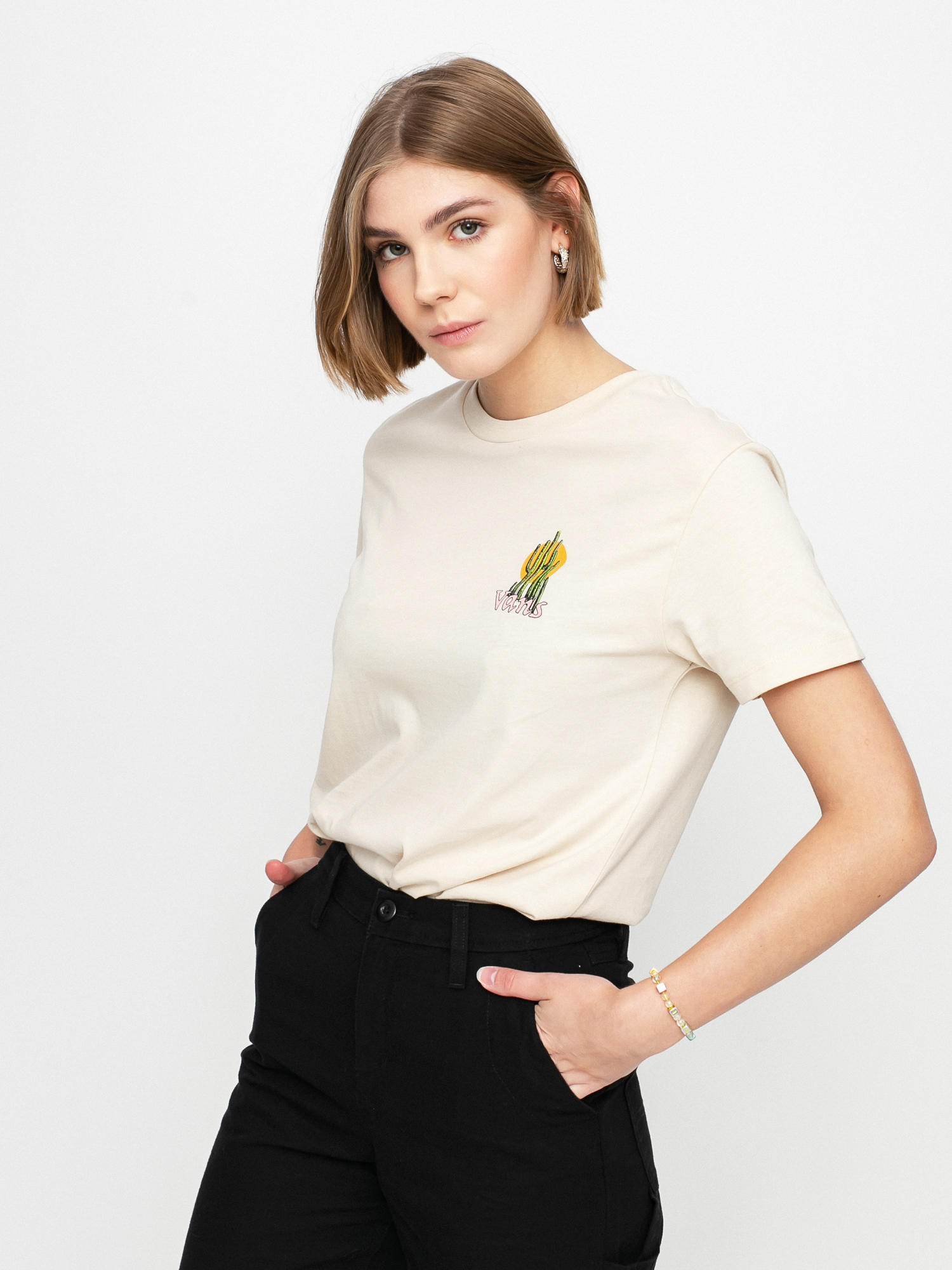 T-shirt Vans Truckster Wmn (sandshell)