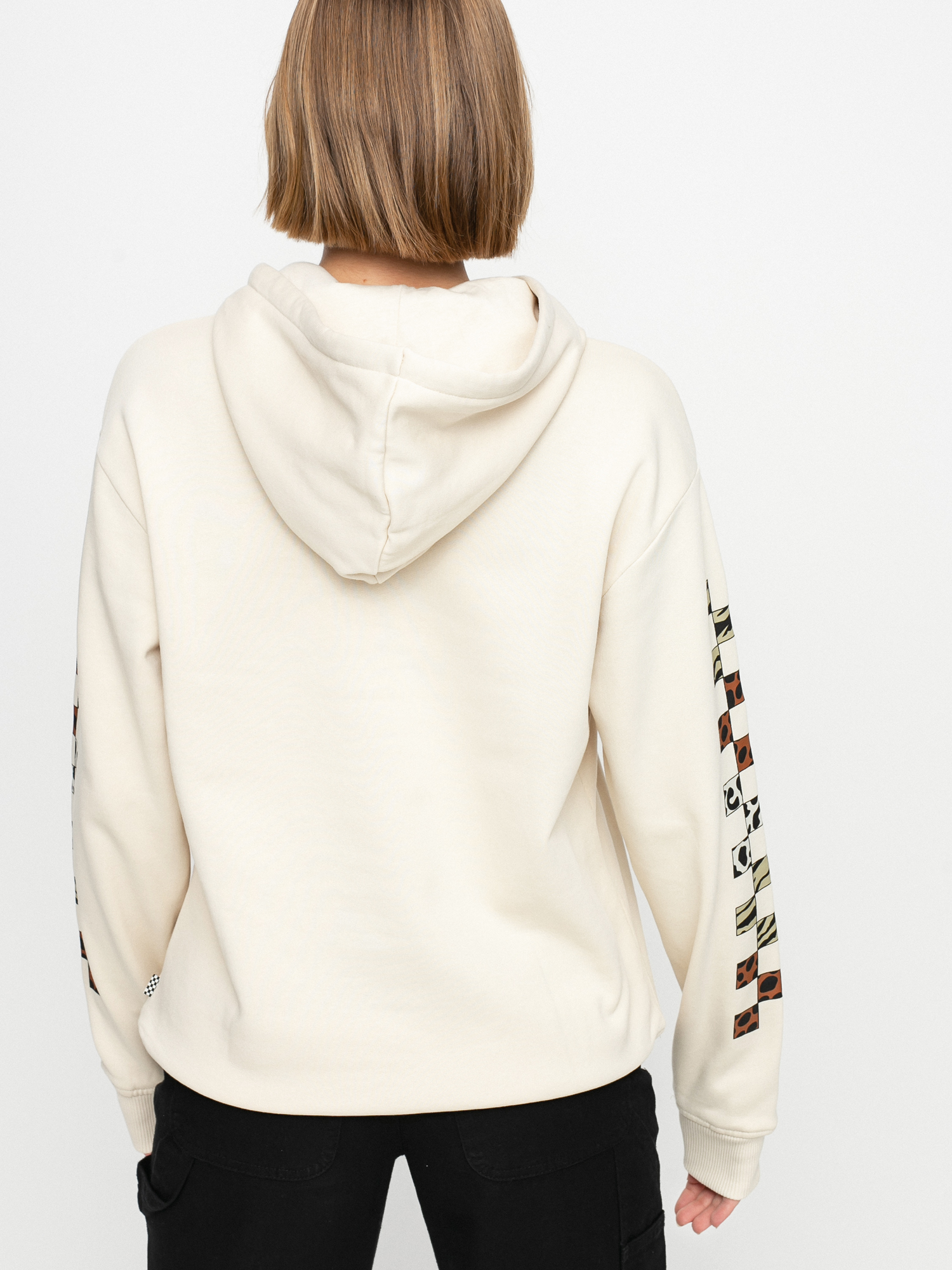 Bluza z kapturem Vans Wyld Tangle II HD Wmn (sandshell)