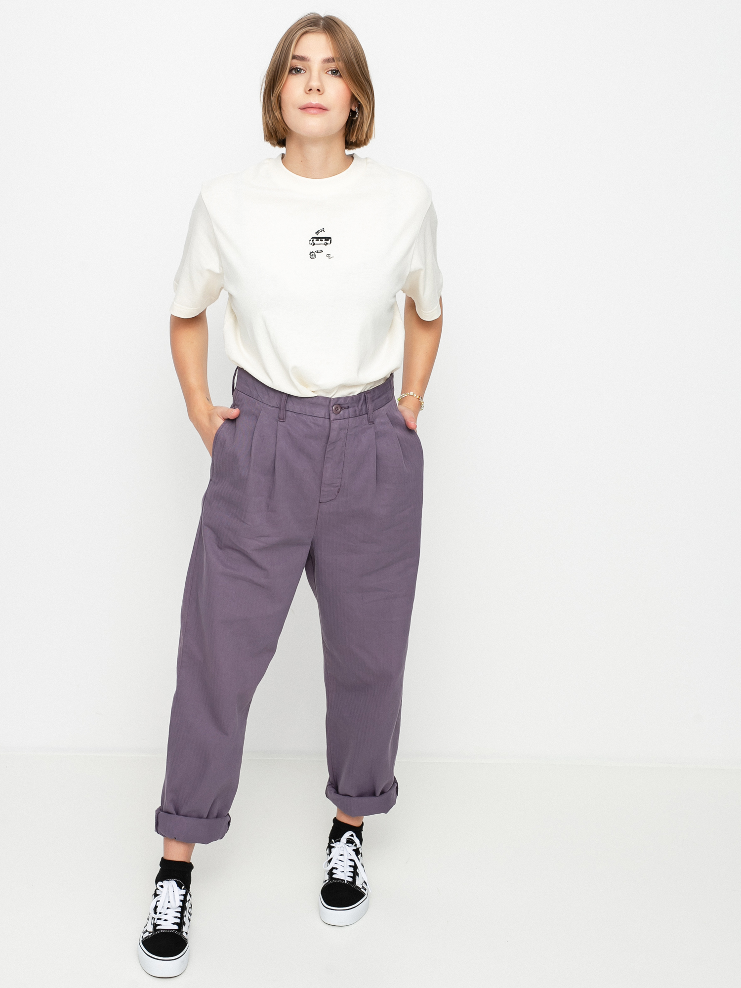 T-shirt Element Minimal Wmn (bone white)