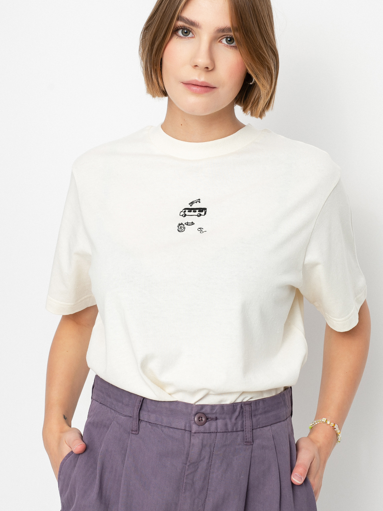 T-shirt Element Minimal Wmn (bone white)