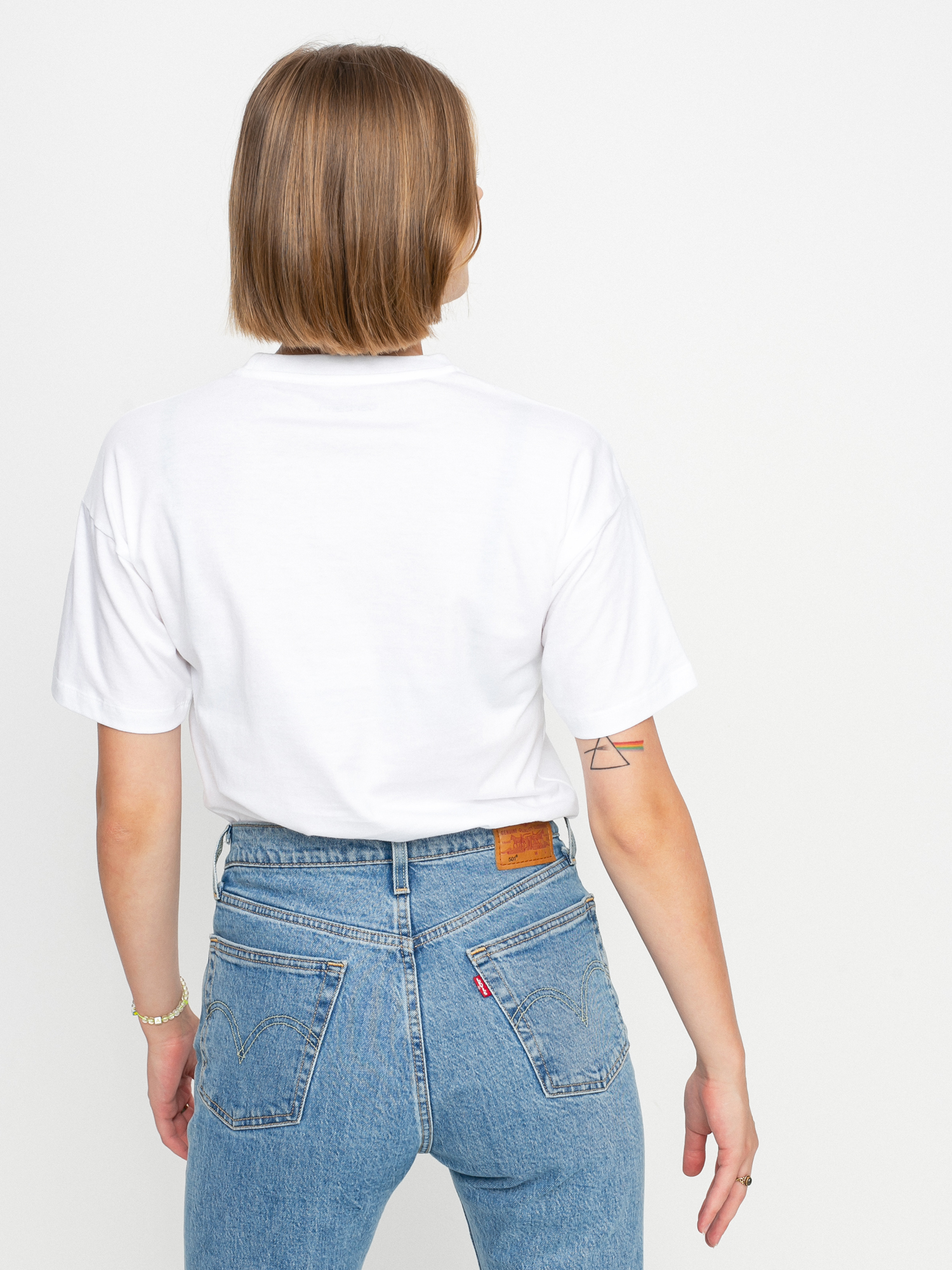 T-shirt Carhartt WIP Hartt State Wmn (white/black)