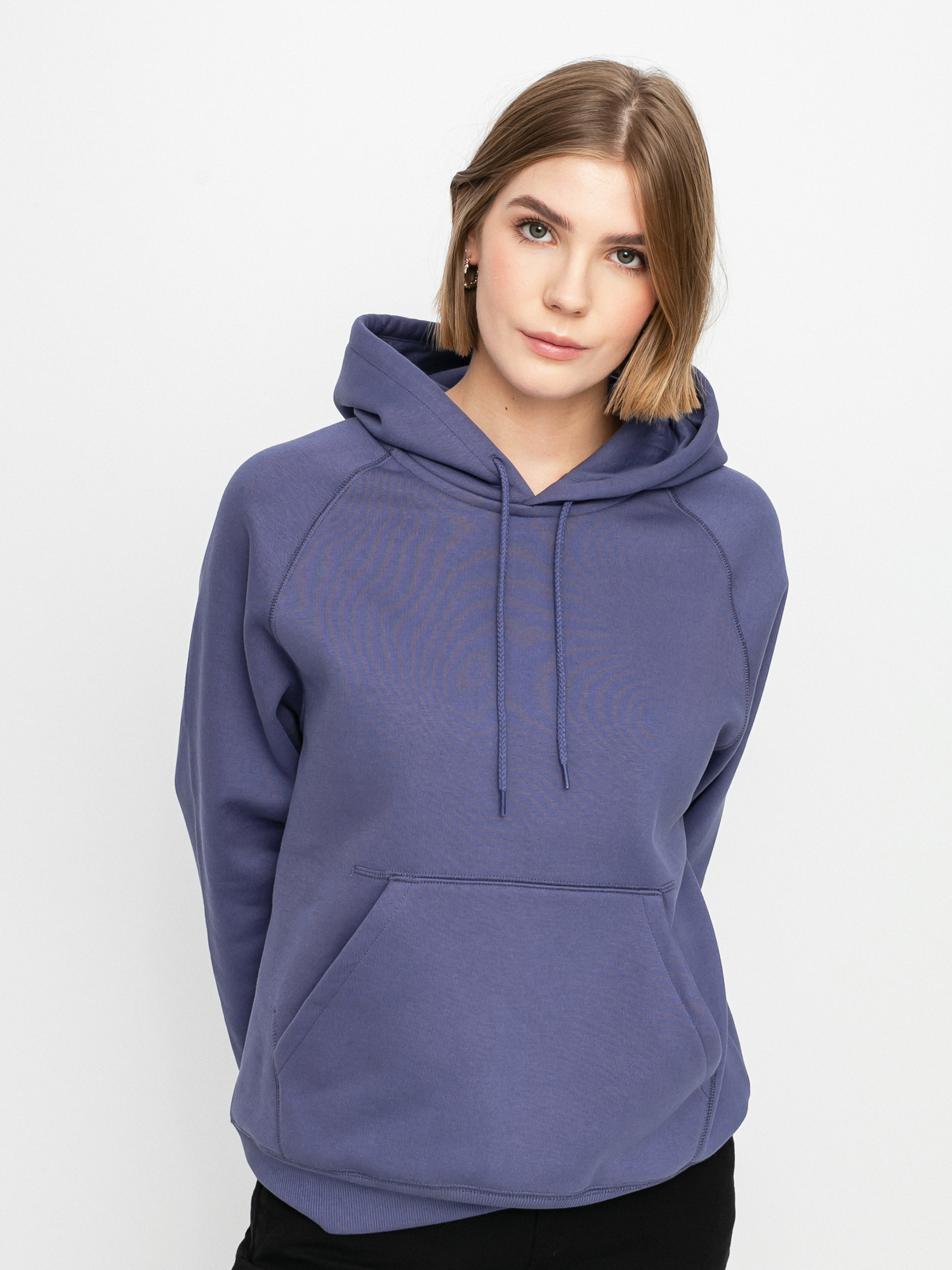 Bluza z kapturem Carhartt WIP Chase HD Wmn (cold viola/gold)