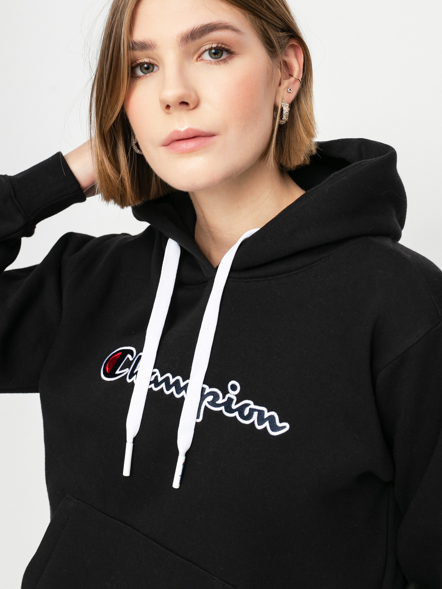 Bluza z kapturem Champion Sweatshirt HD 114461 Wmn (nbk)