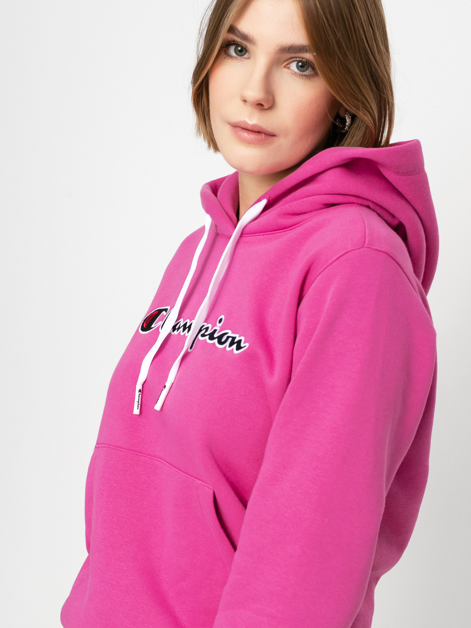 Bluza z kapturem Champion Sweatshirt HD 114461 Wmn (ibr)