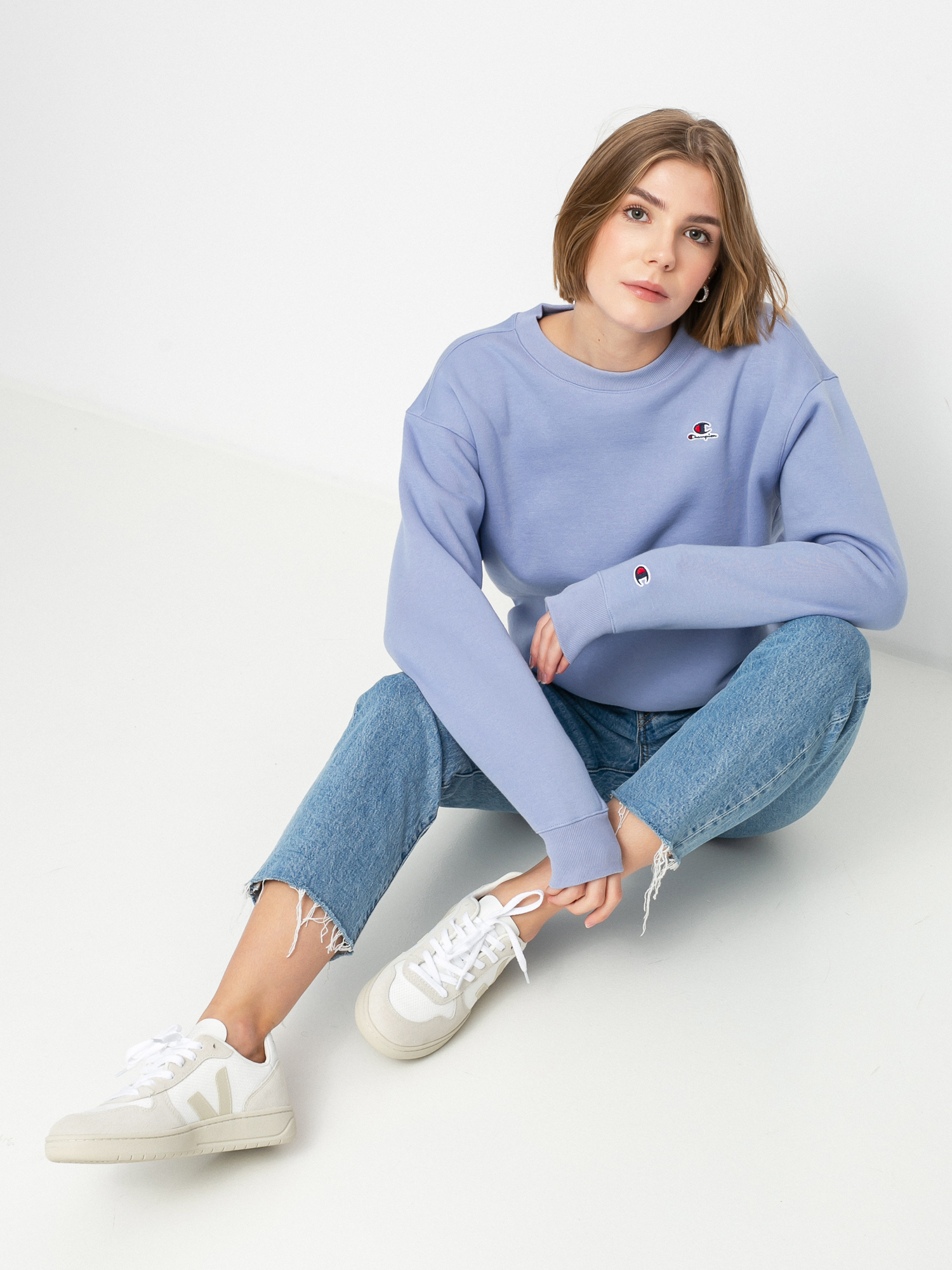 Bluza Champion Crewneck Sweatshirt 114467 Wmn (pur)