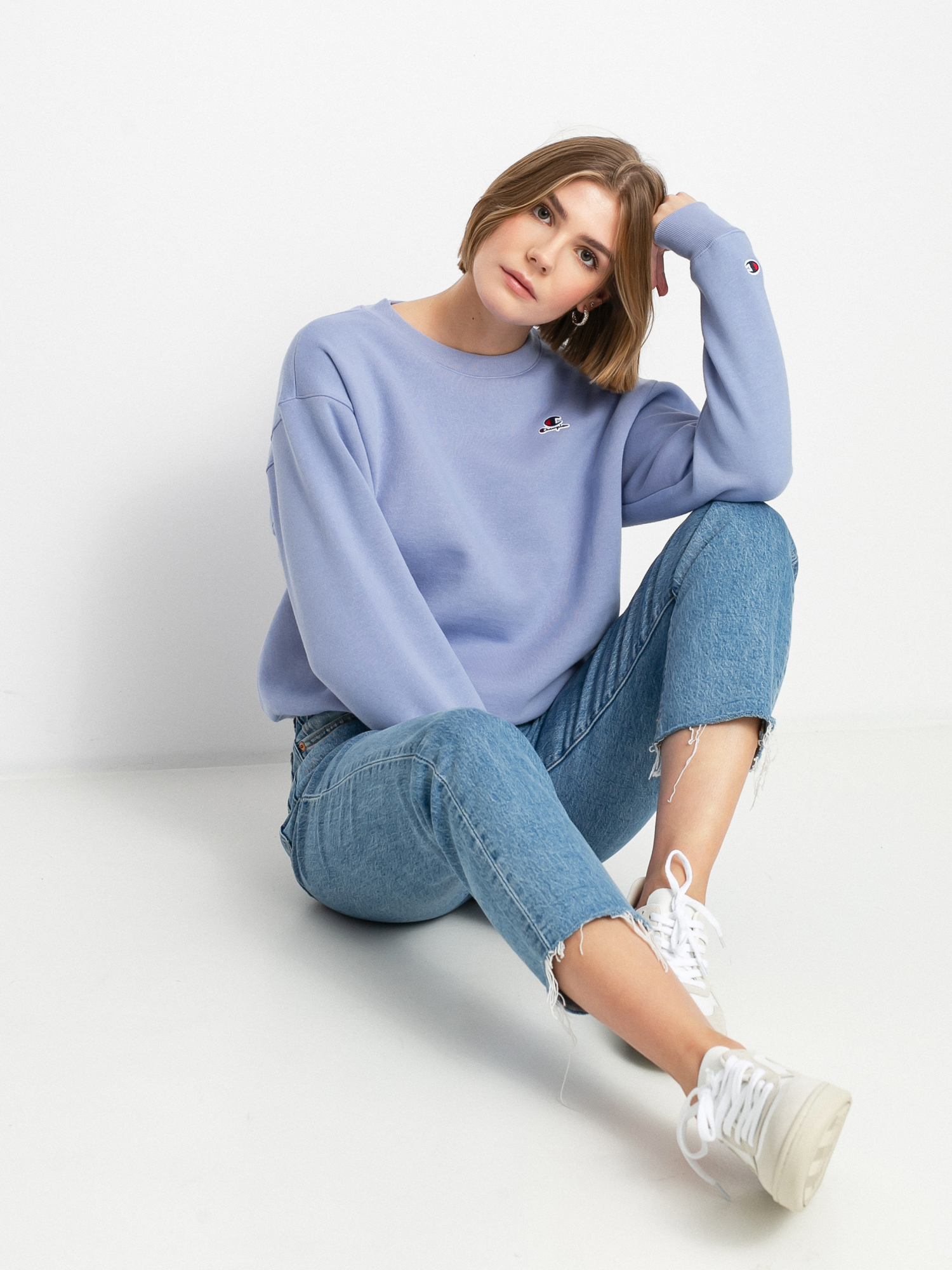 Bluza Champion Crewneck Sweatshirt 114467 Wmn (pur)