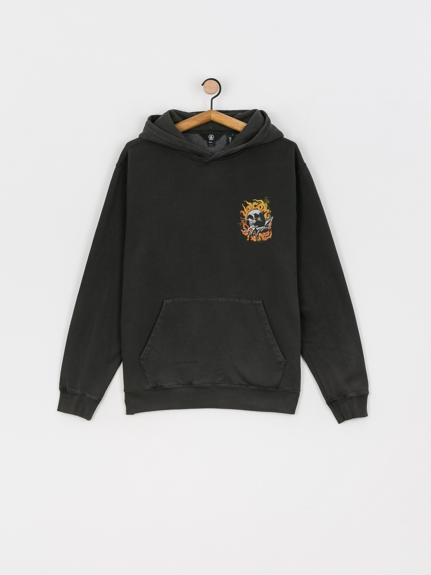 Bluza z kapturem Volcom Flowscillator HD (black)
