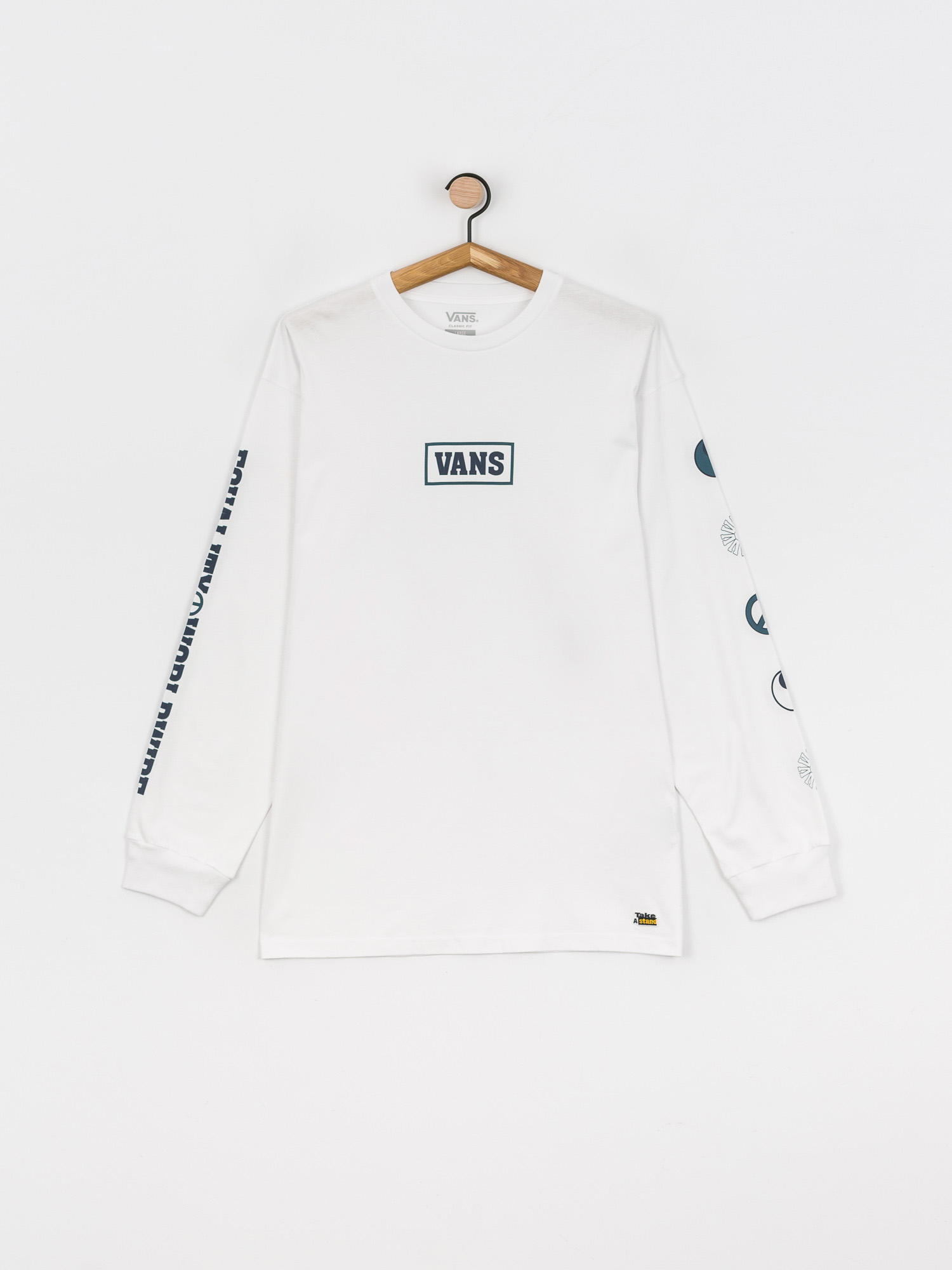 Longsleeve Vans Take A Stand (white)