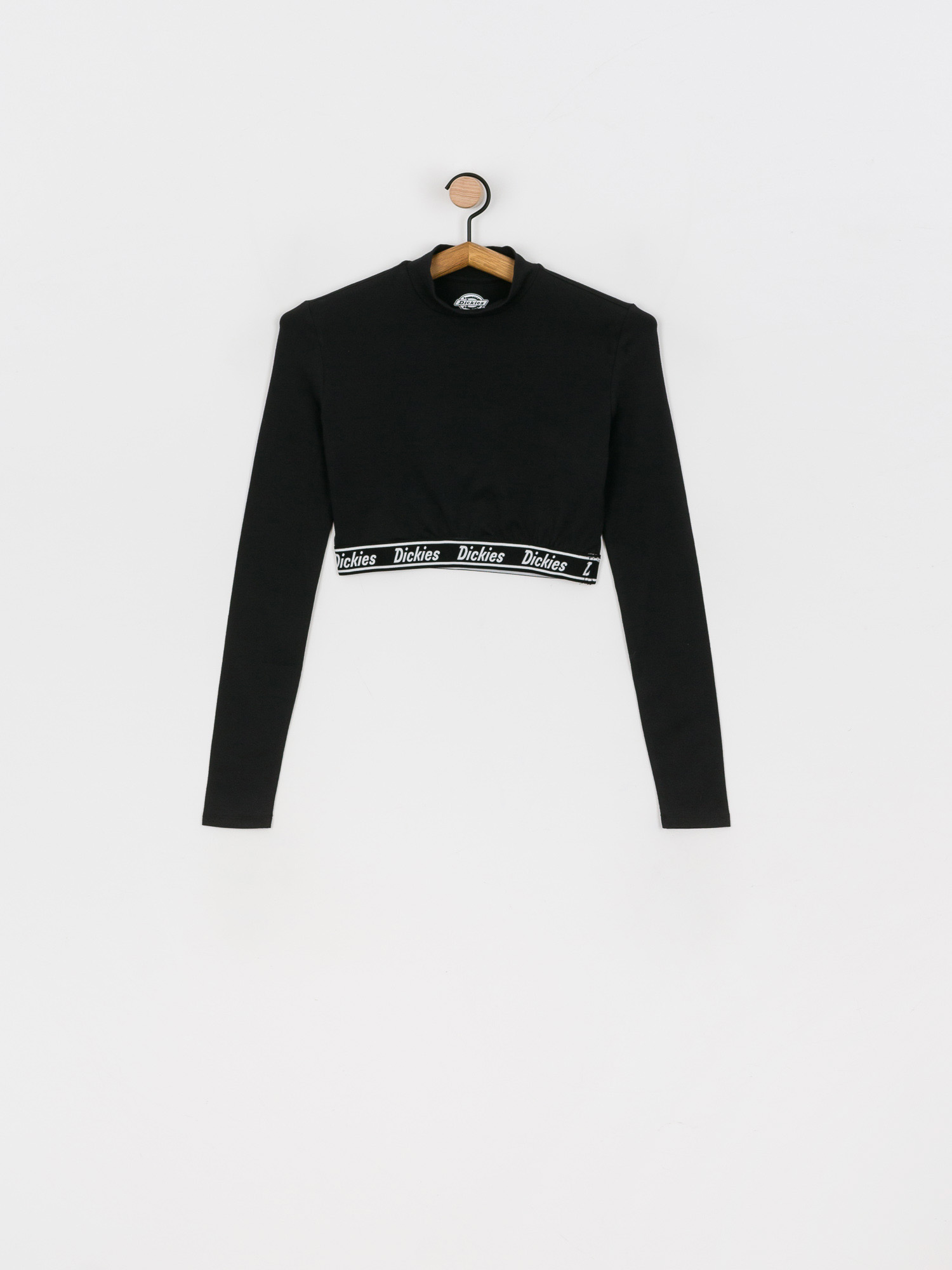 Longsleeve Dickies Petersburg Crop Wmn (black)