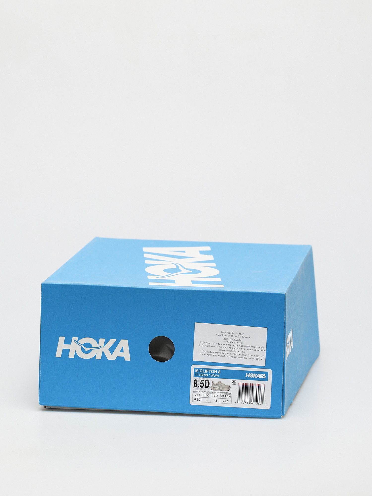 Buty Hoka One One Clifton 8 (white/white)