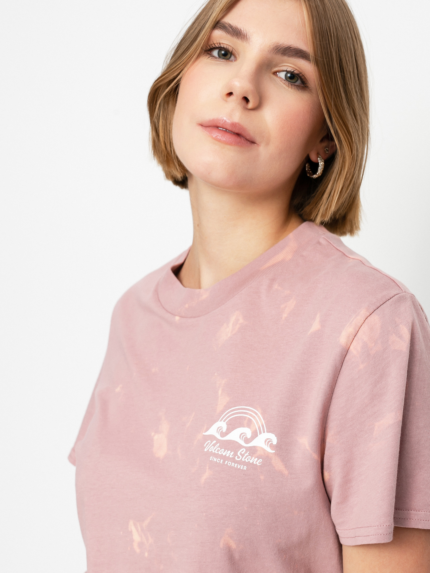T-shirt Volcom Lock It Up Wmn (faded mauve)