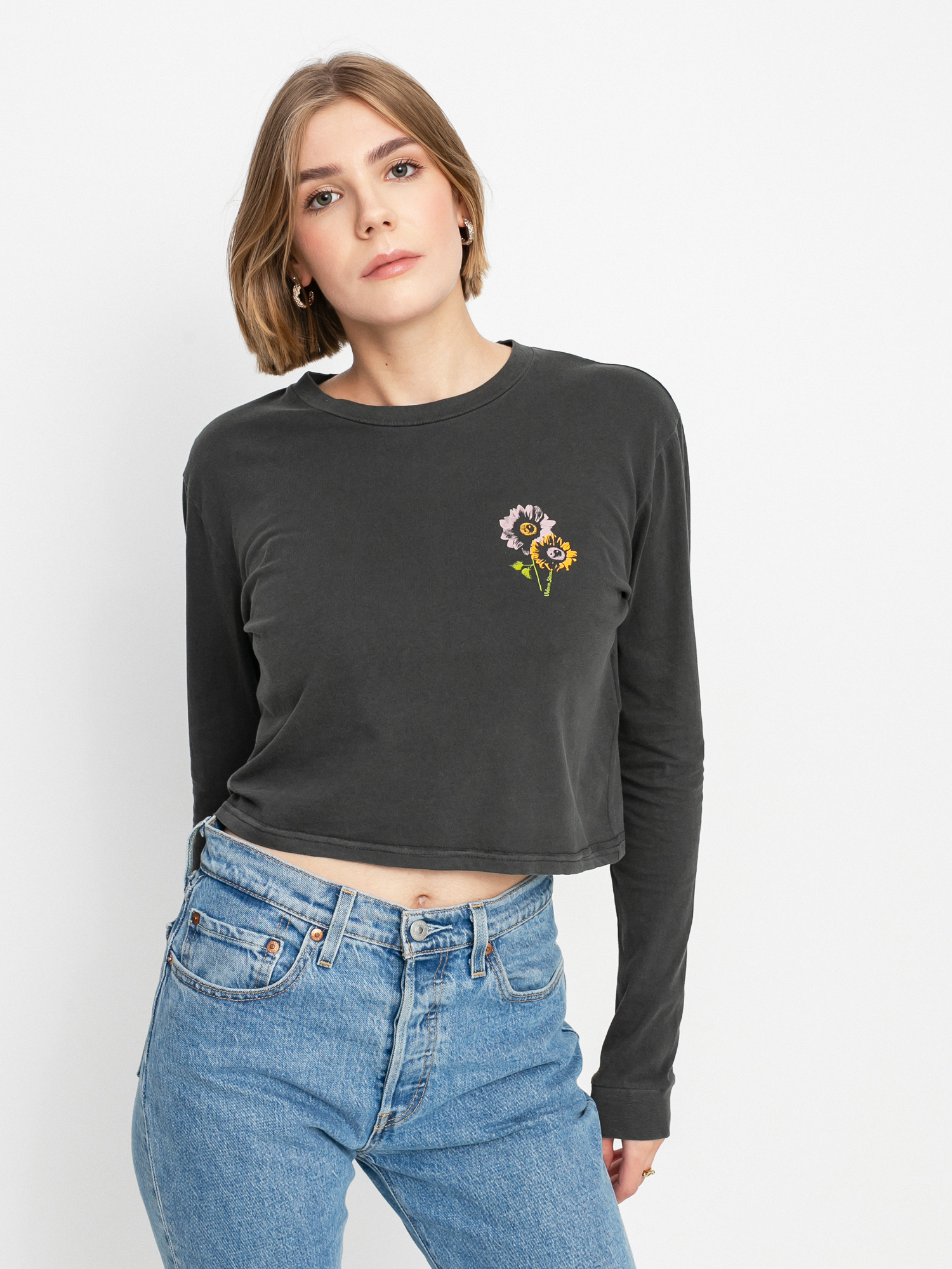 Longsleeve Volcom The Volcom Stones Wmn (black)