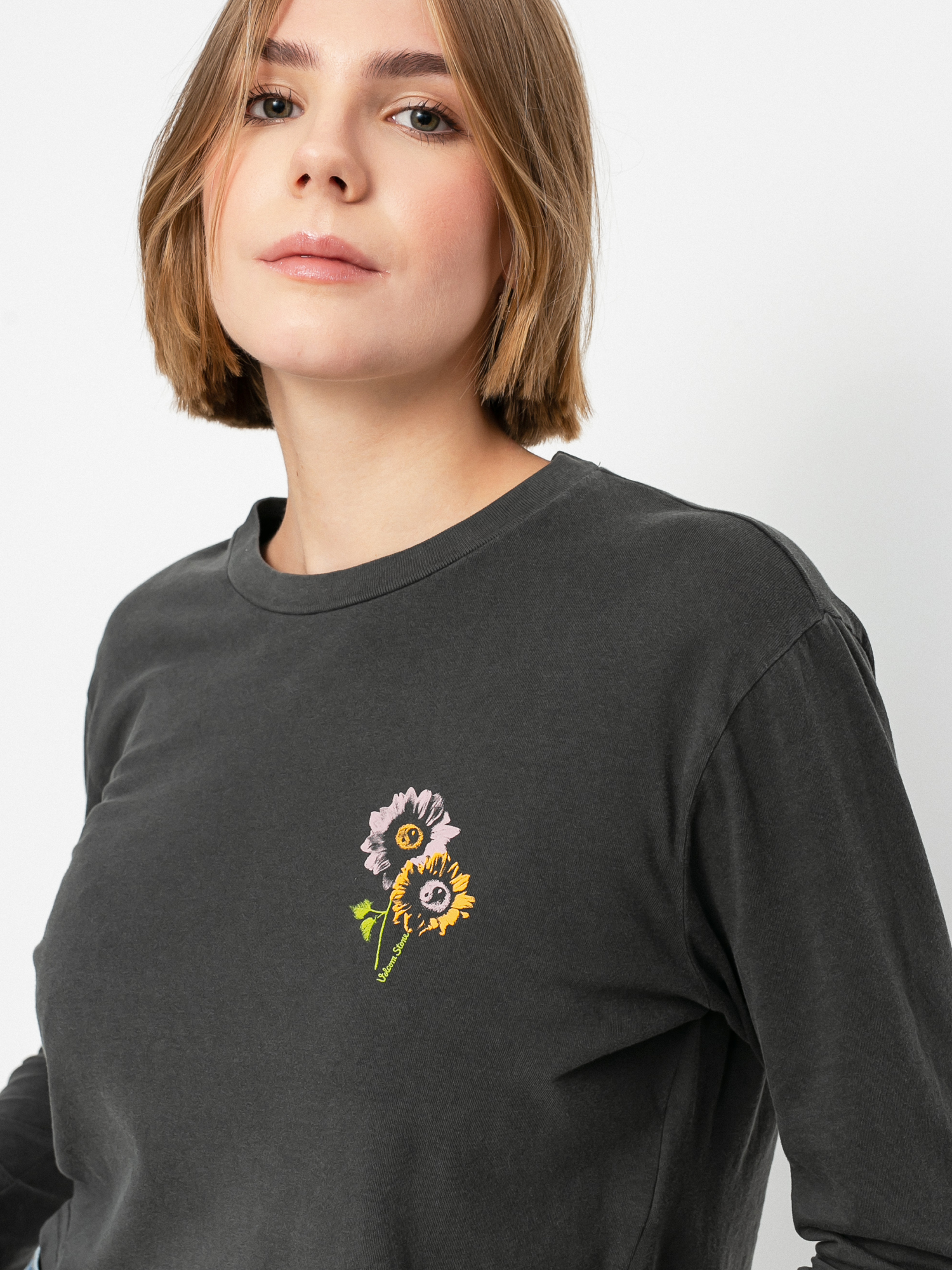 Longsleeve Volcom The Volcom Stones Wmn (black)