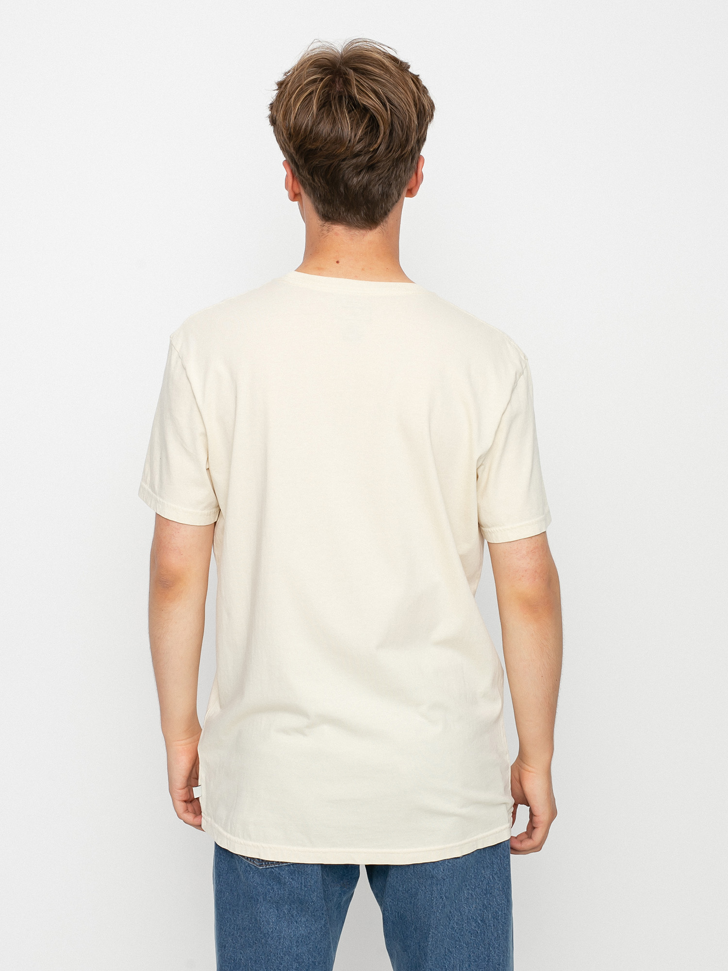 T-shirt Quiksilver Basic Bubble Embroidery (oatmeal)