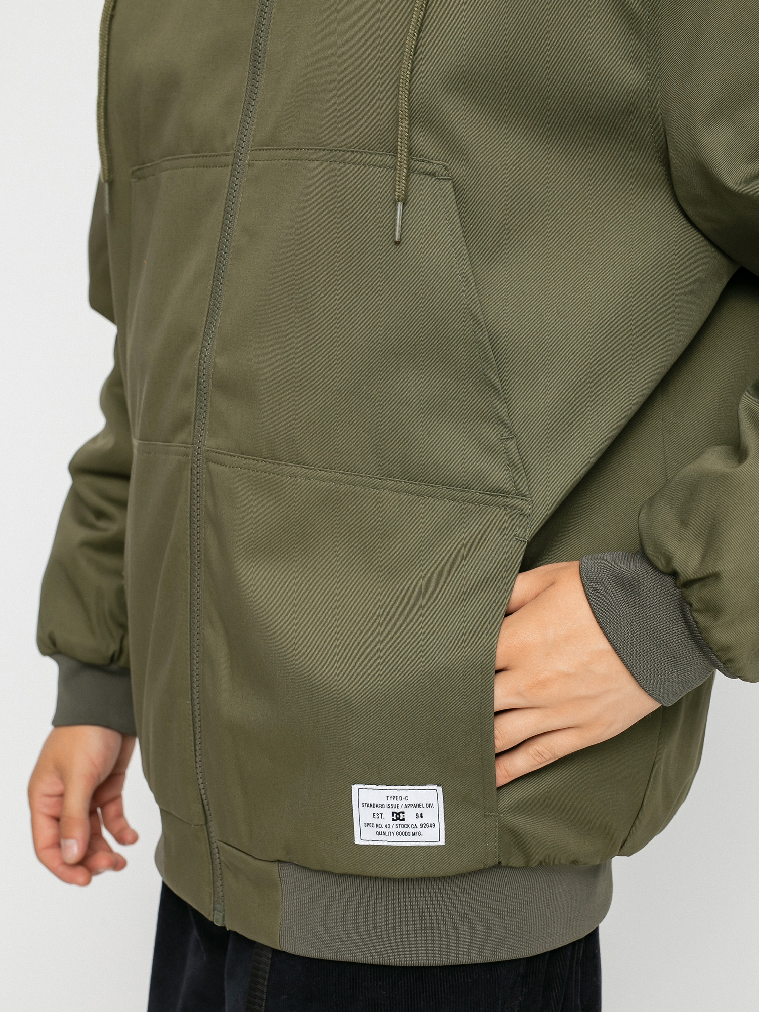 Kurtka DC Rowdy Padded (ivy green)