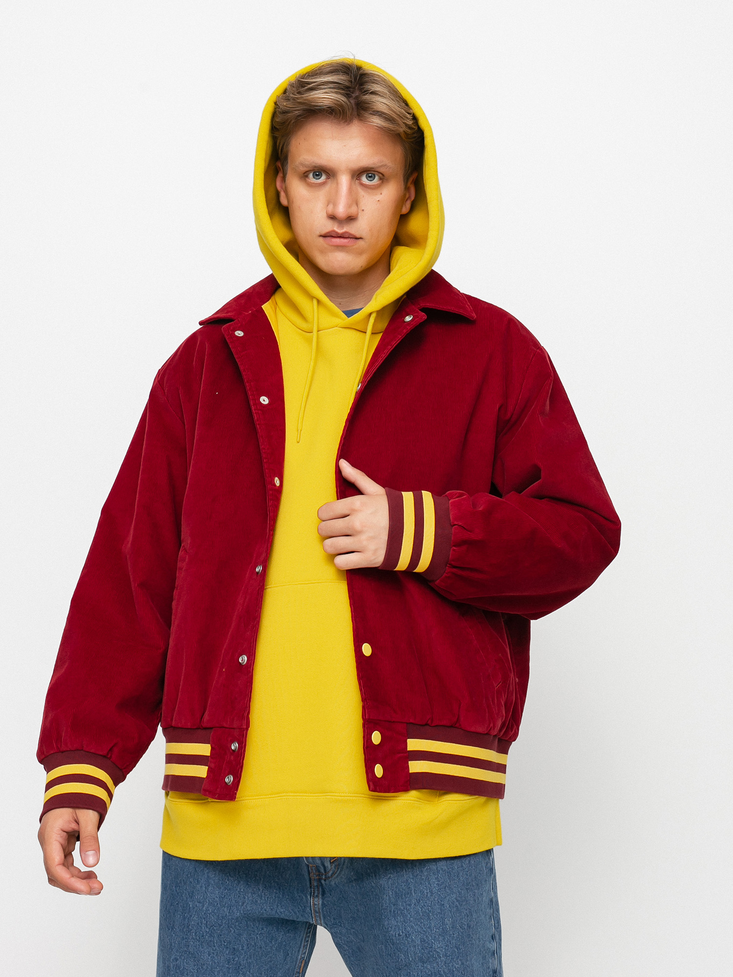Kurtka Levi's® Varsity (warm cabernet)