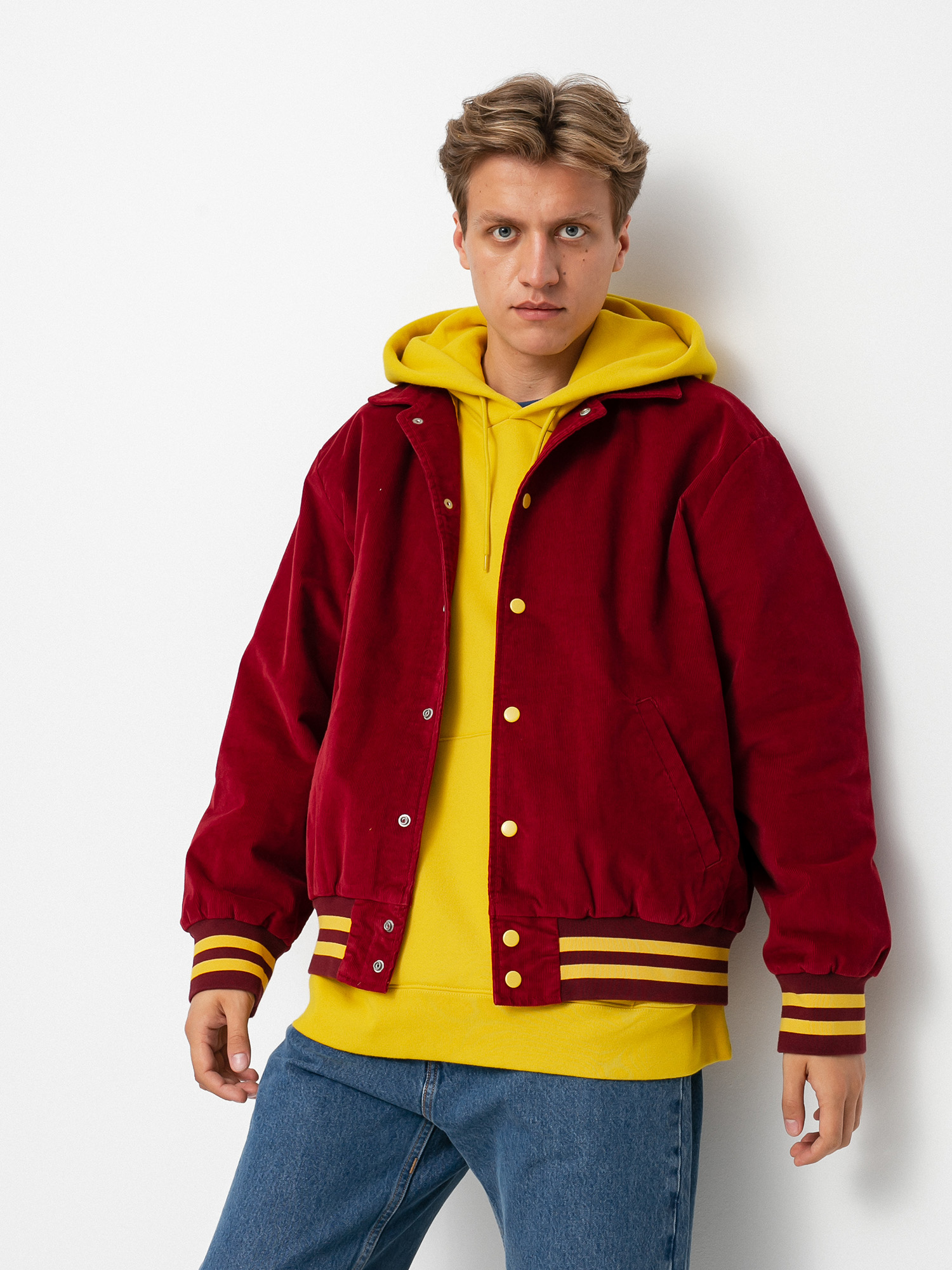 Kurtka Levi's® Varsity (warm cabernet)