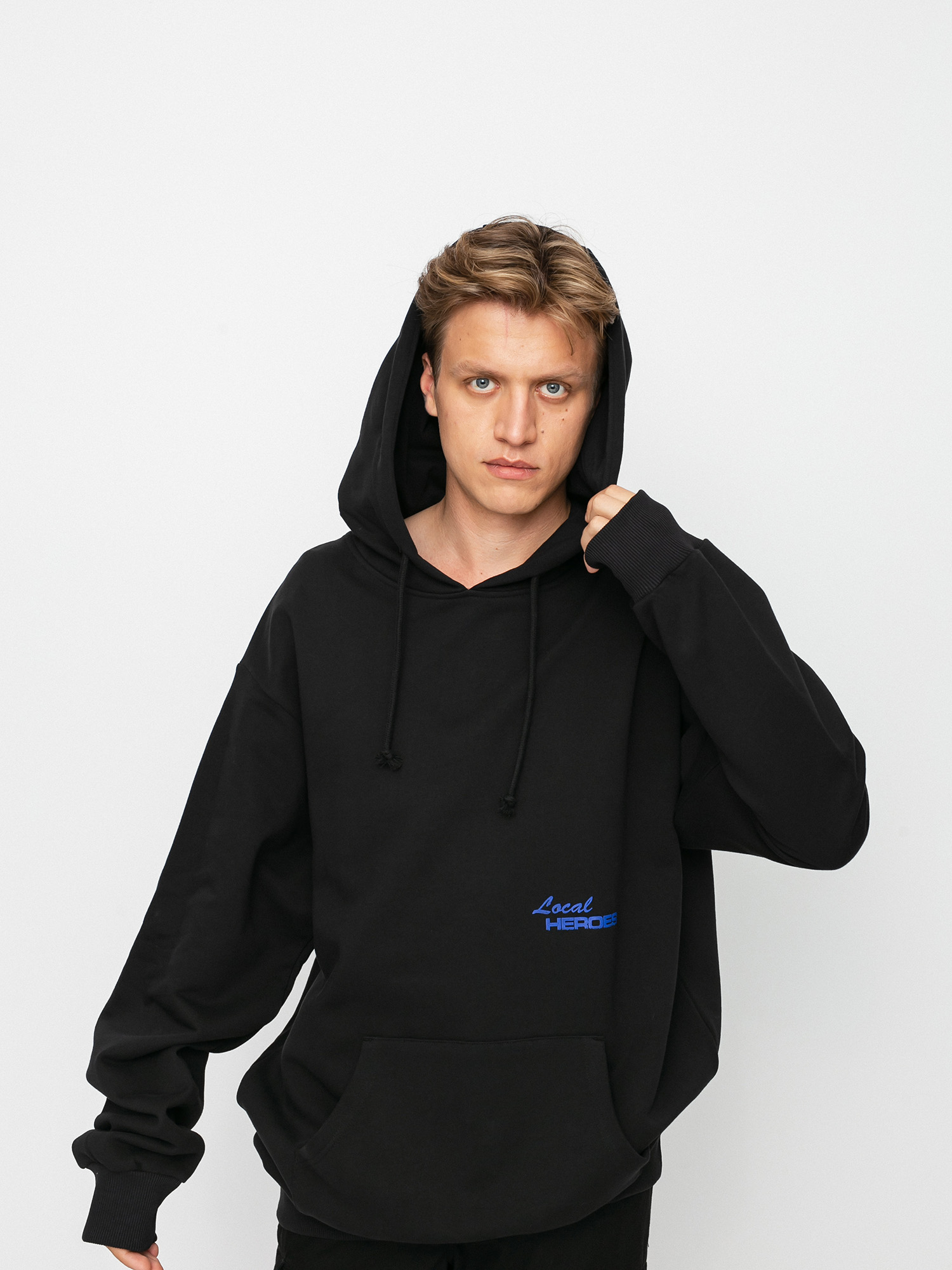 Bluza z kapturem Local Heroes Blind Duck HD (black)