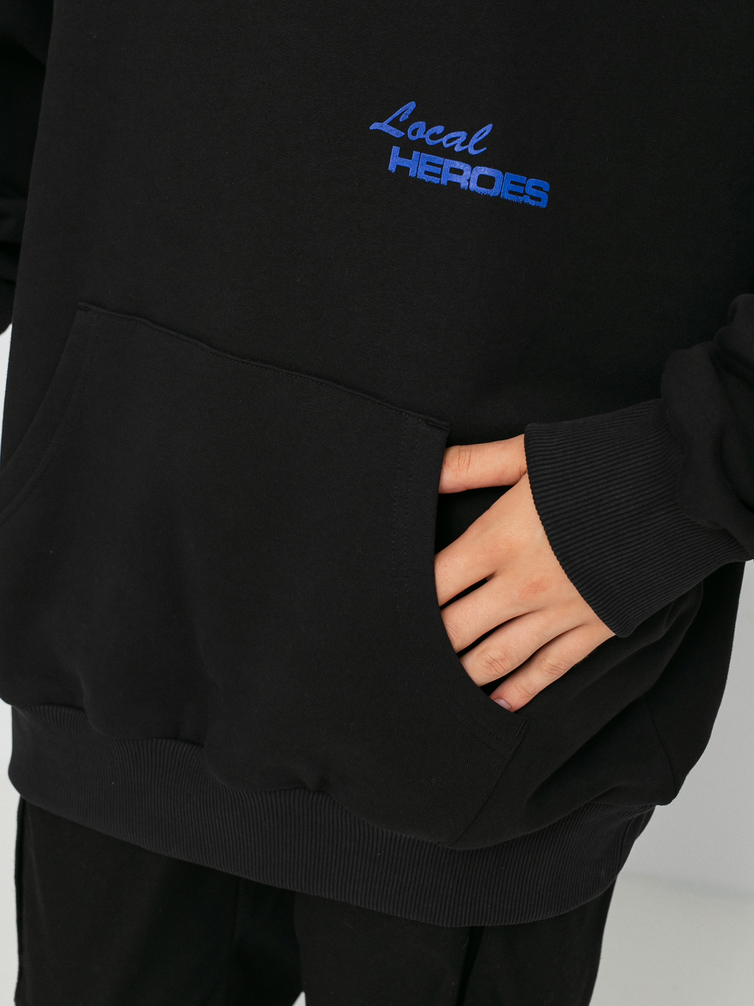 Bluza z kapturem Local Heroes Blind Duck HD (black)