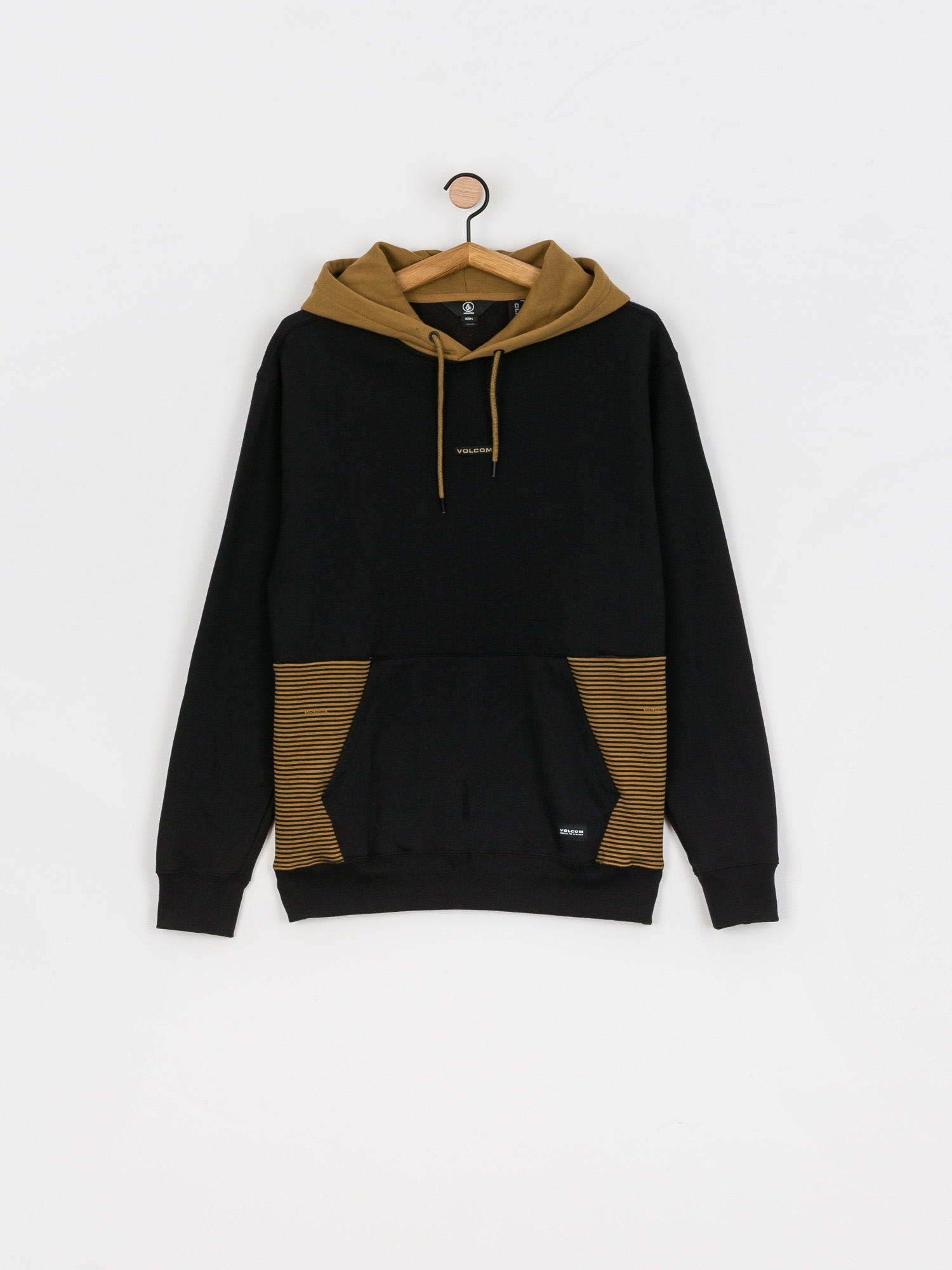 Bluza z kapturem Volcom Forzee HD (black combo)