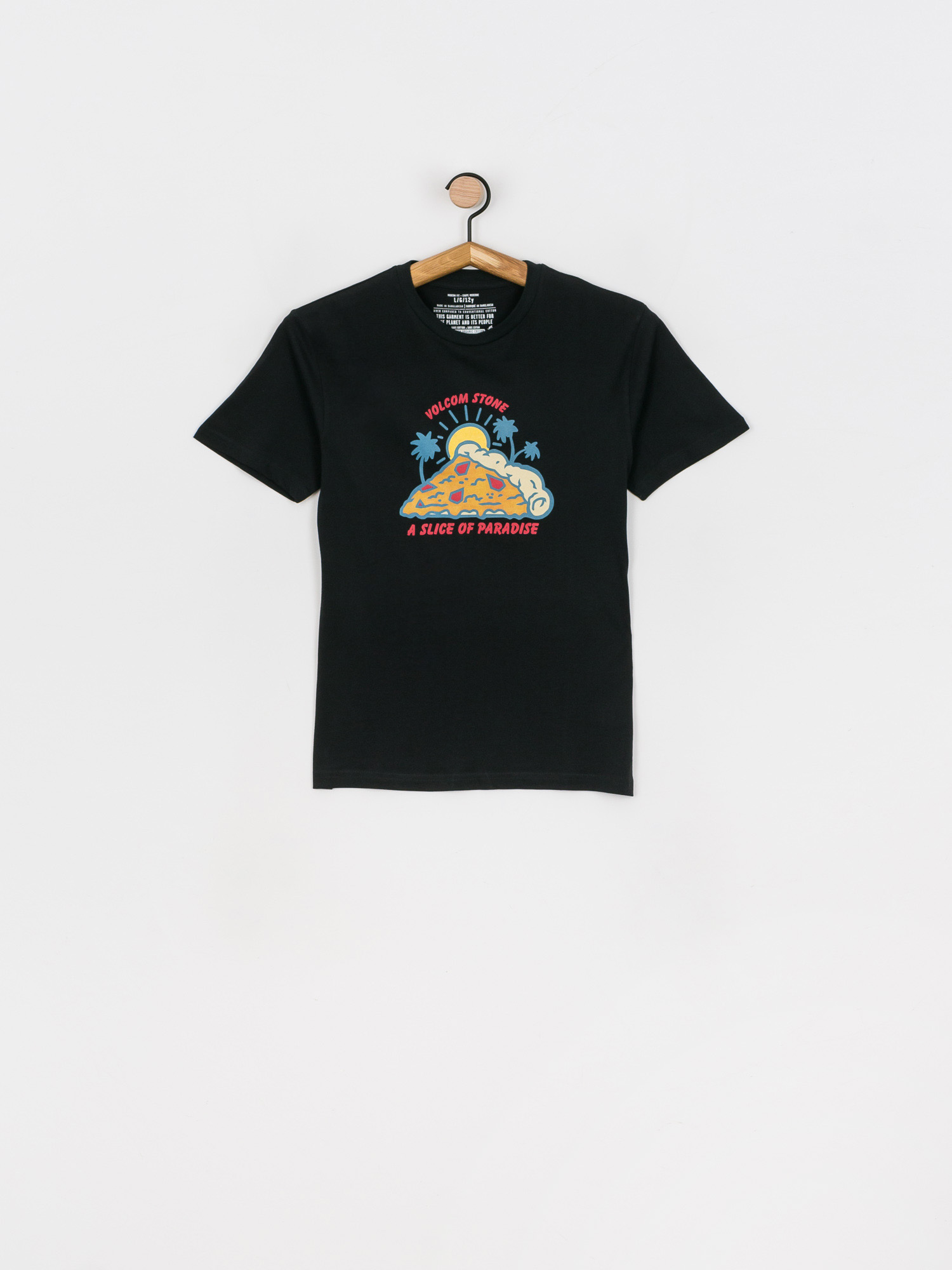 T-shirt Volcom Cheesy Street Bsc (black)