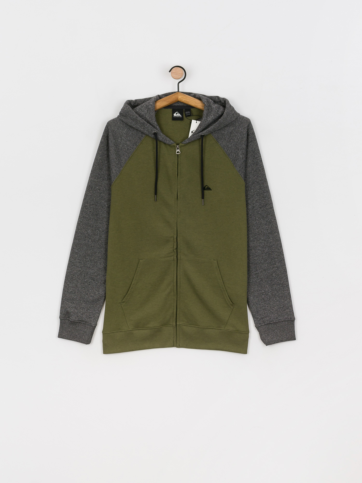 Bluza z kapturem Quiksilver Essentials Raglan ZHD (four leaf clover)