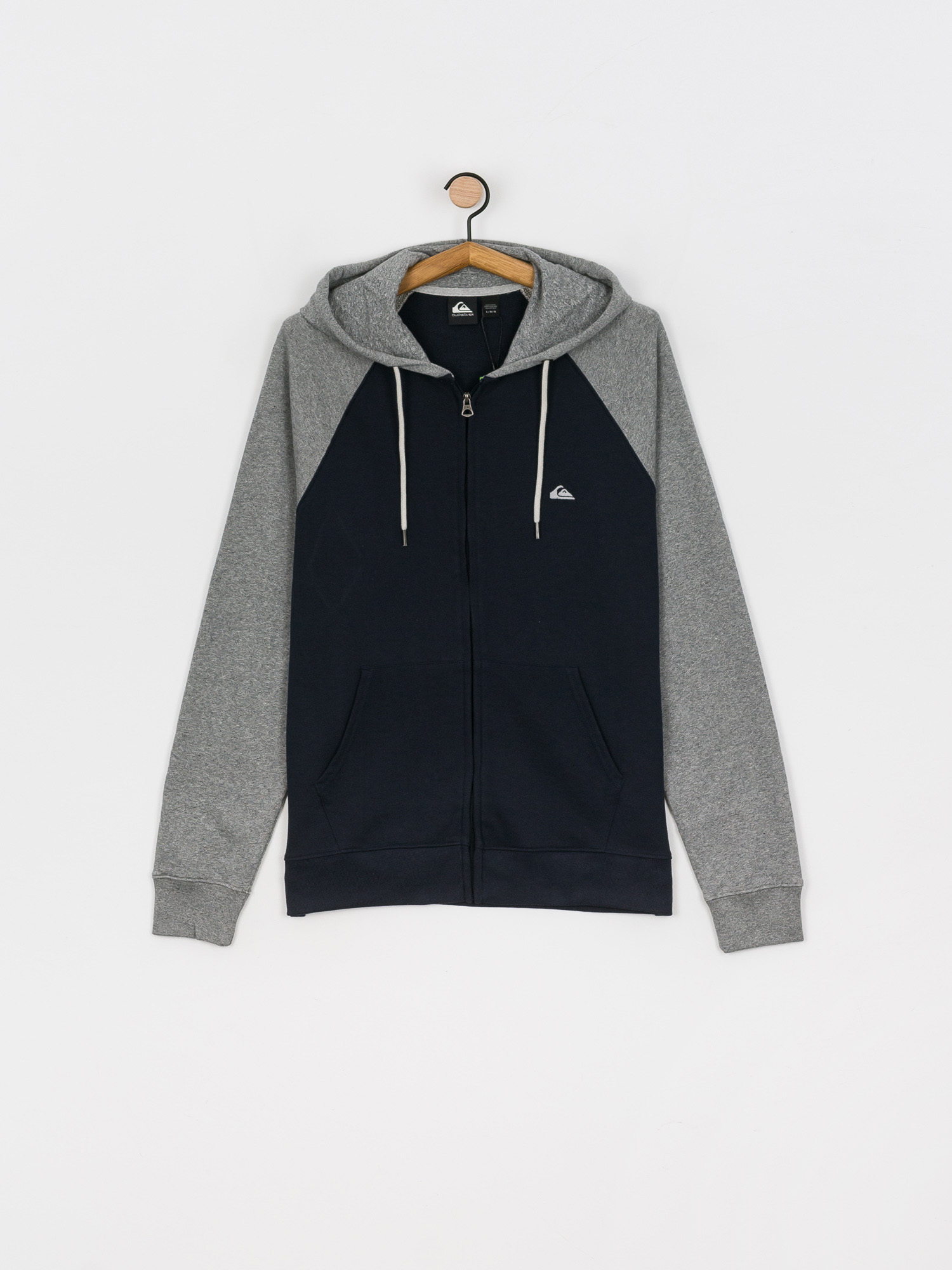 Bluza z kapturem Quiksilver Essentials Raglan ZHD (navy blazer)