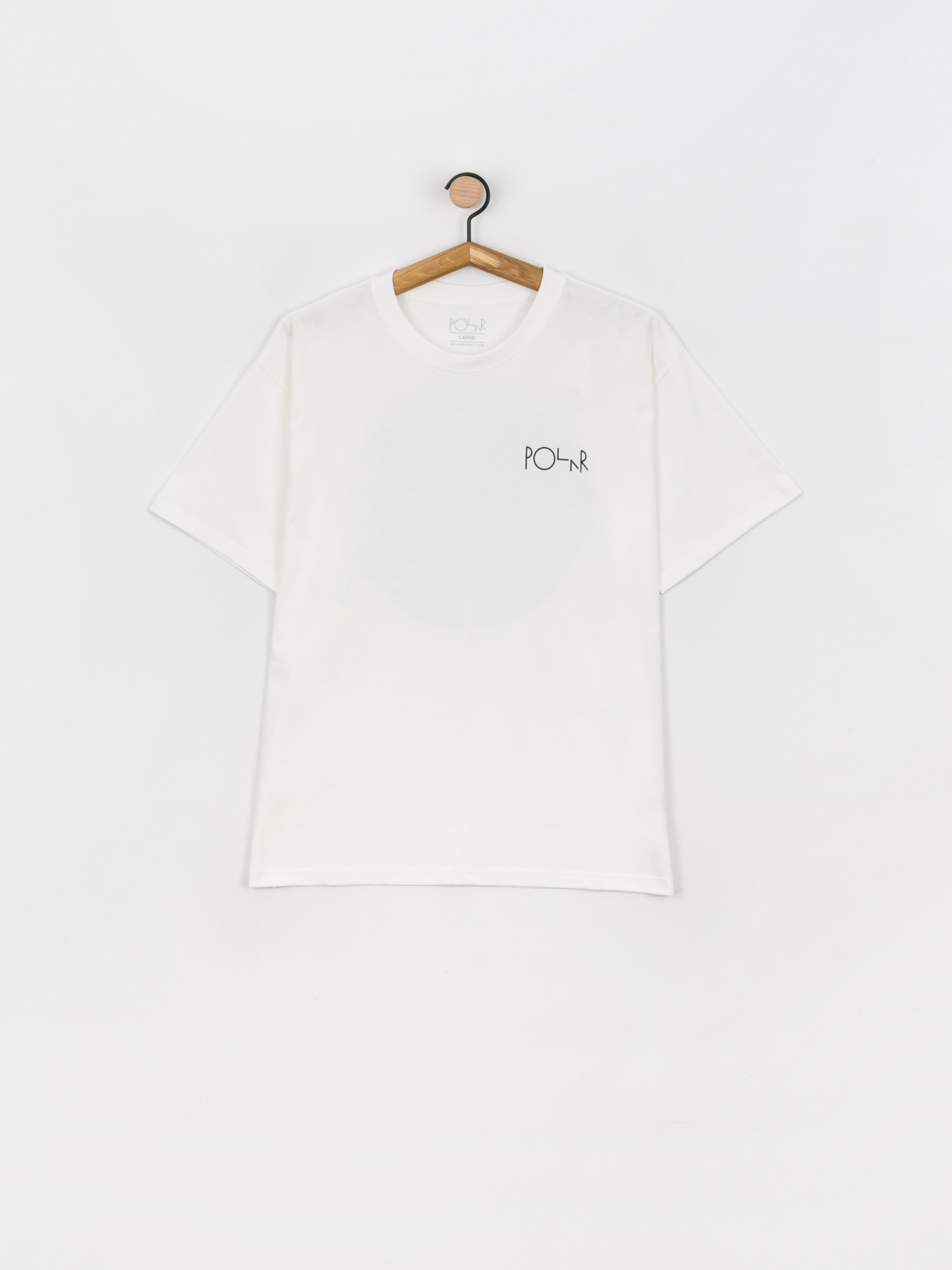 T-shirt Polar Skate Fill Logo (white)