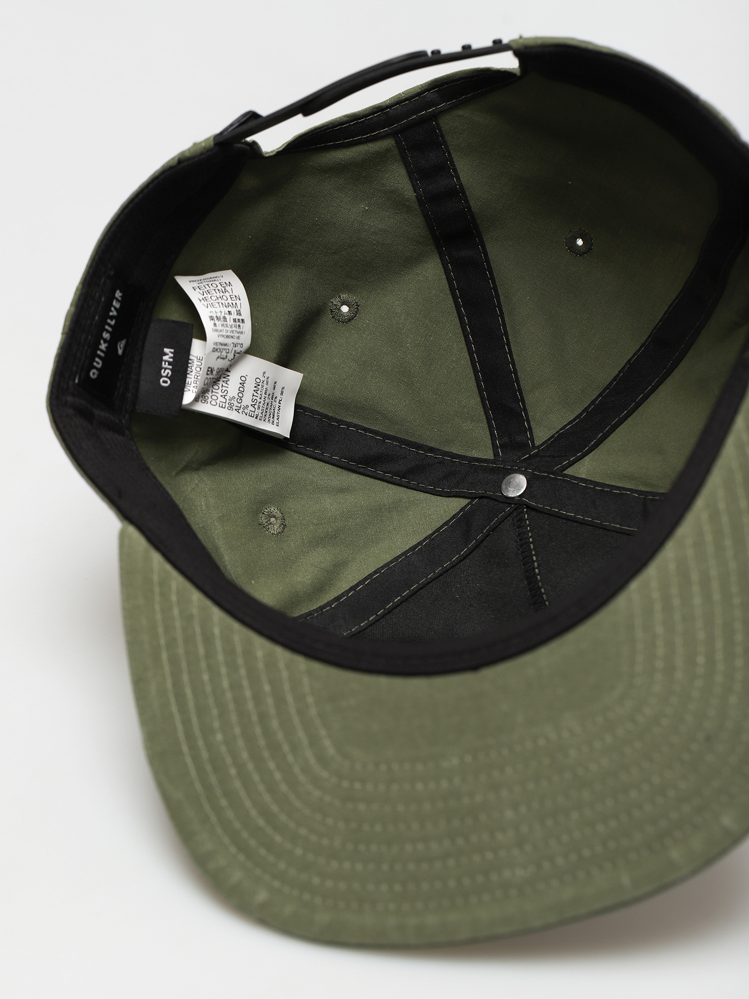 Czapka z daszkiem Quiksilver Sustain To Remain (four leaf clover)