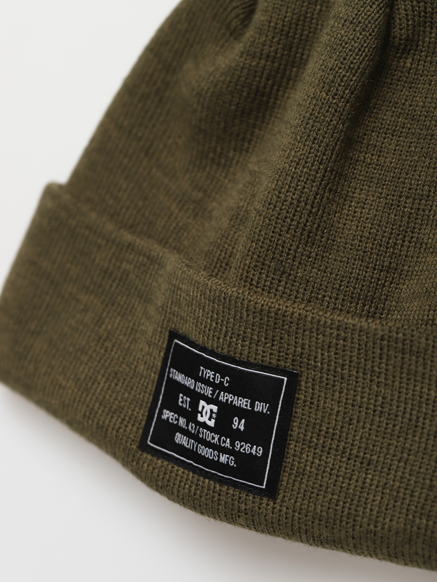 Czapka zimowa DC Frontline (ivy green)