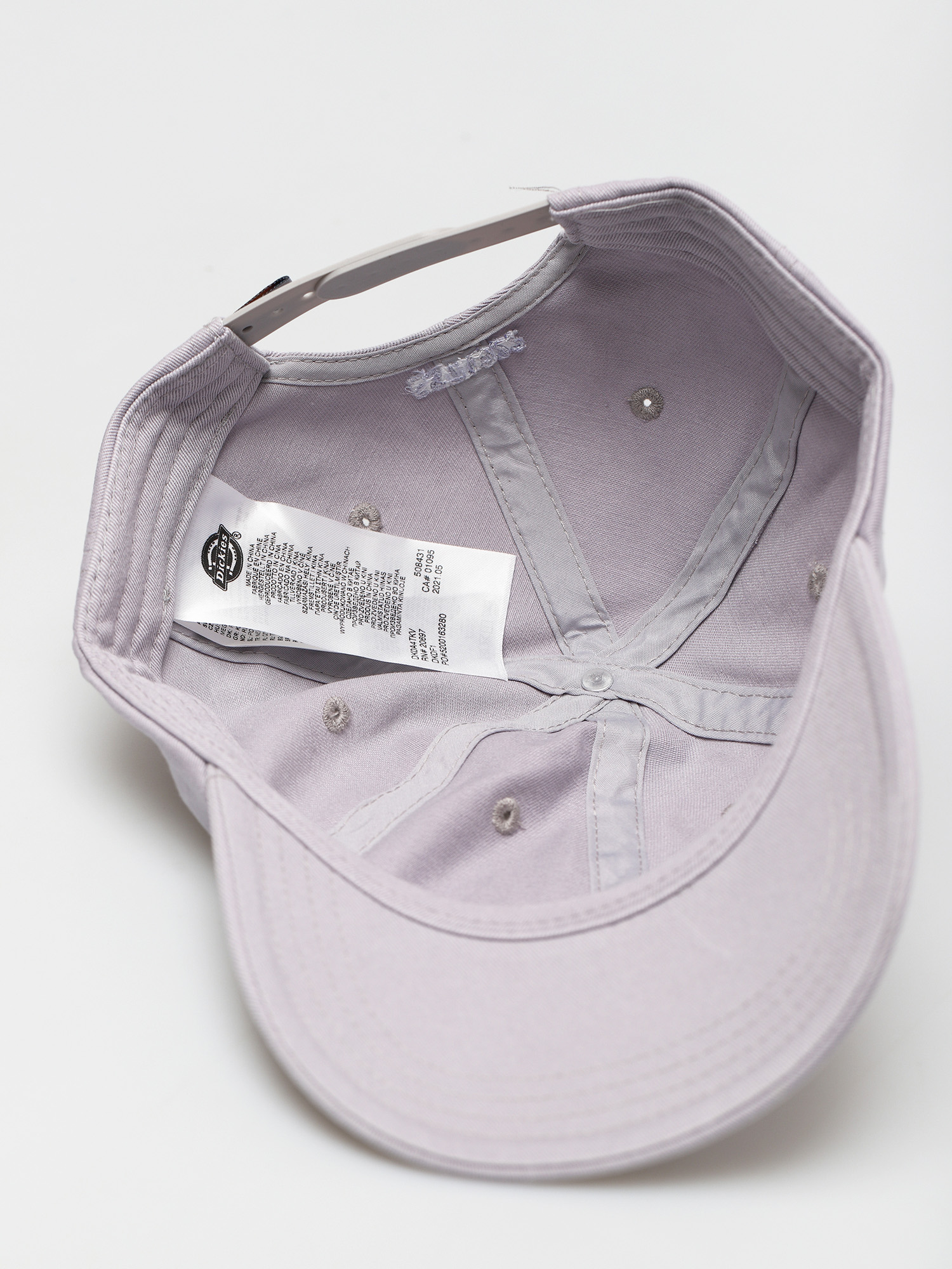 Czapka z daszkiem Dickies Hardwick (lilac gray)