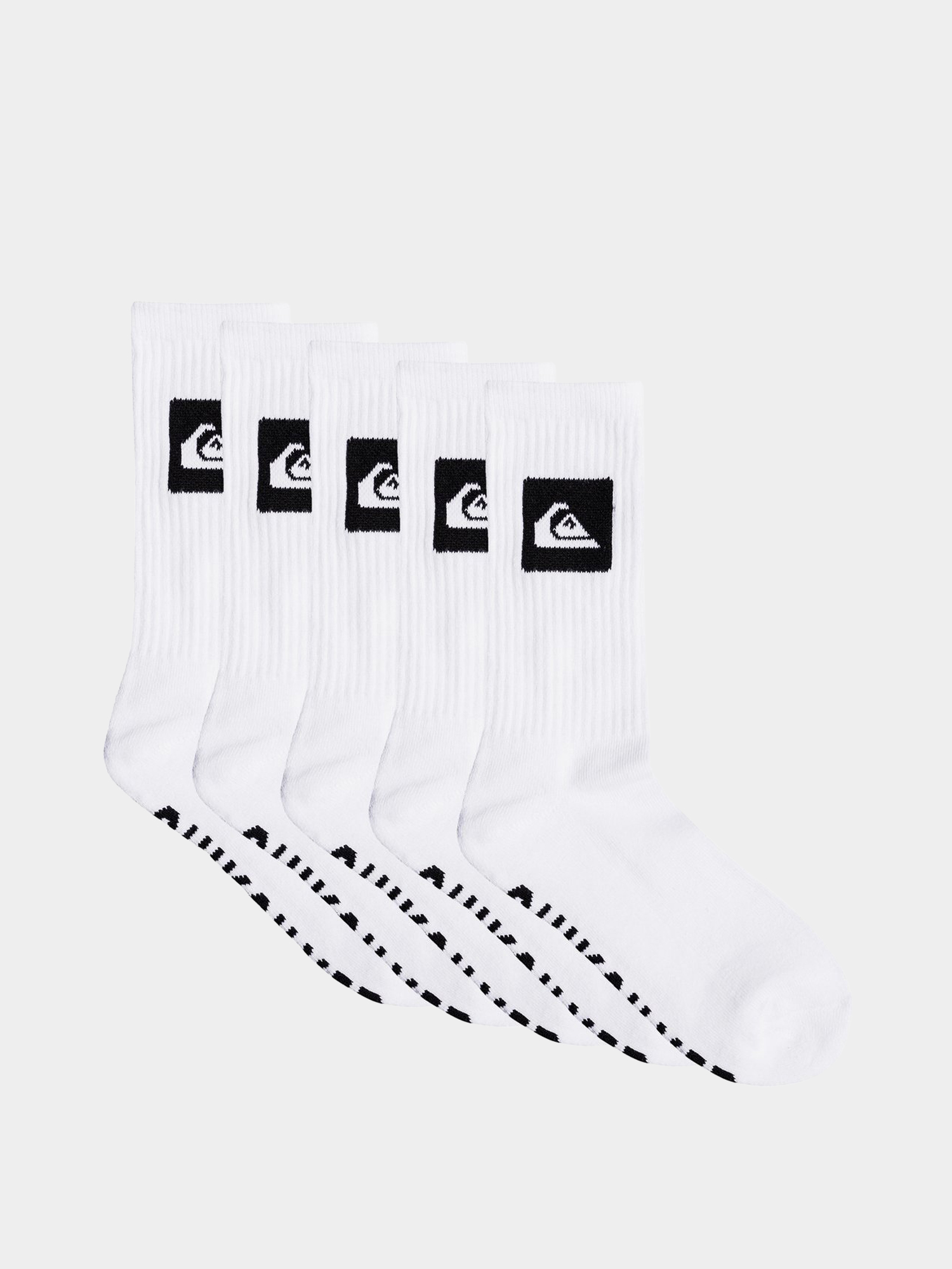 Skarpetki Quiksilver 5 Crew Pack (white)