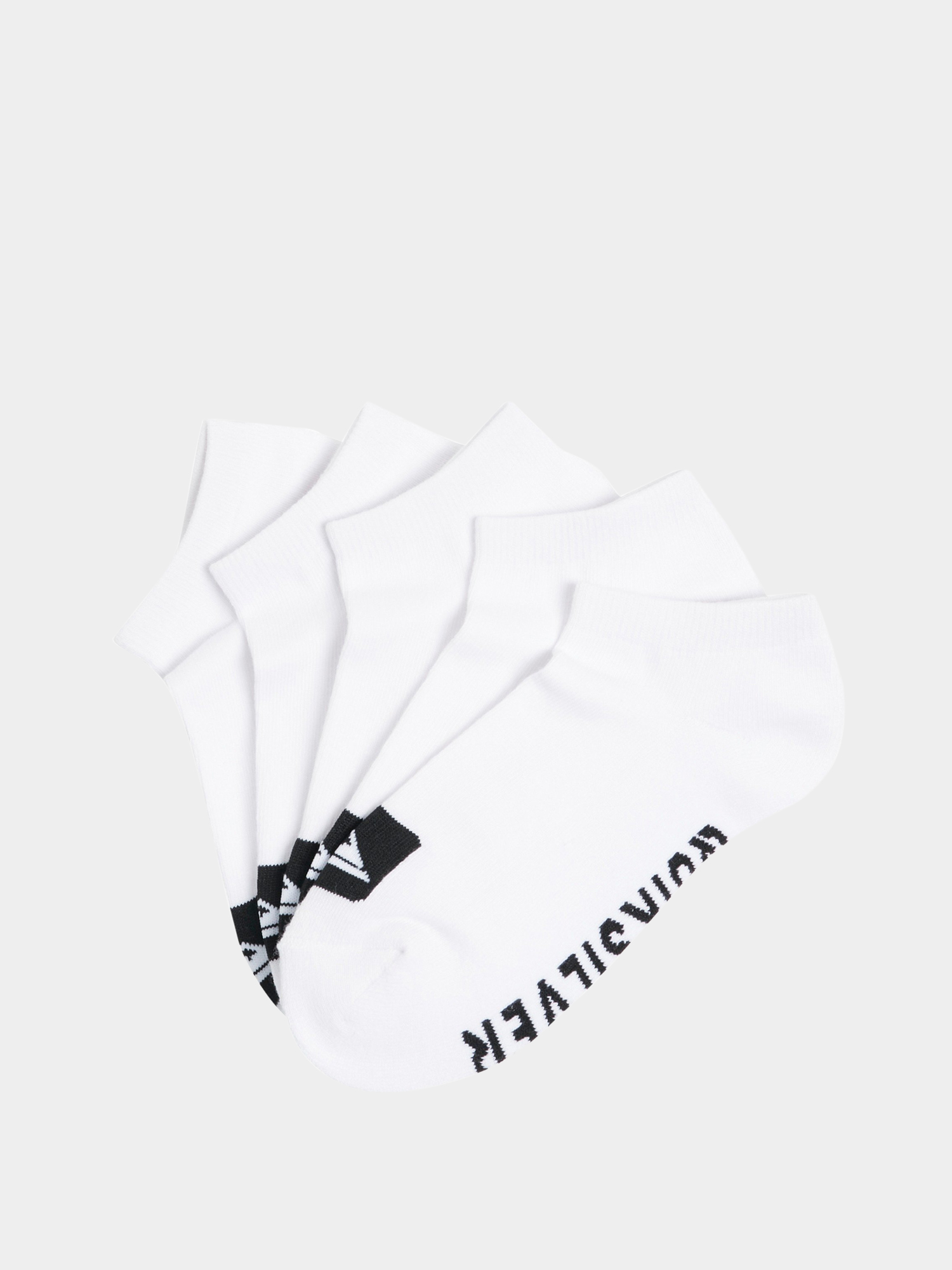 Skarpetki Quiksilver 5 Ankle Pack (white)