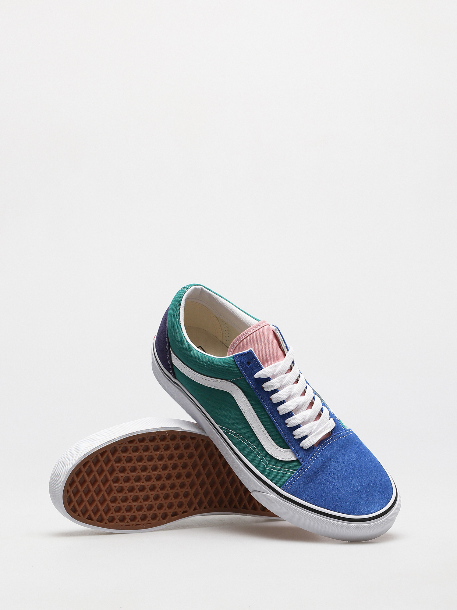 Buty Vans Old Skool (retro court/multi/tr wht)