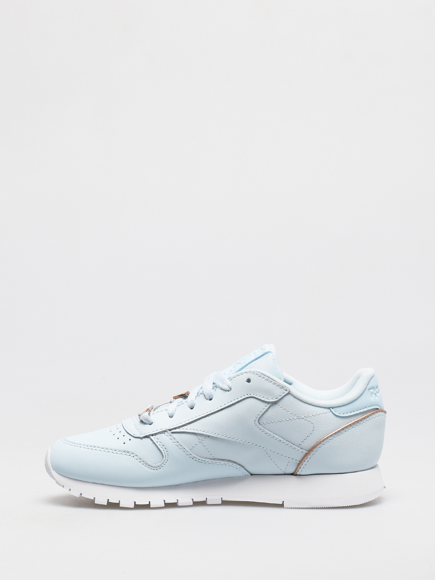 Buty Reebok Cl Lthr Wmn (glablu/golbro/ftwwht)