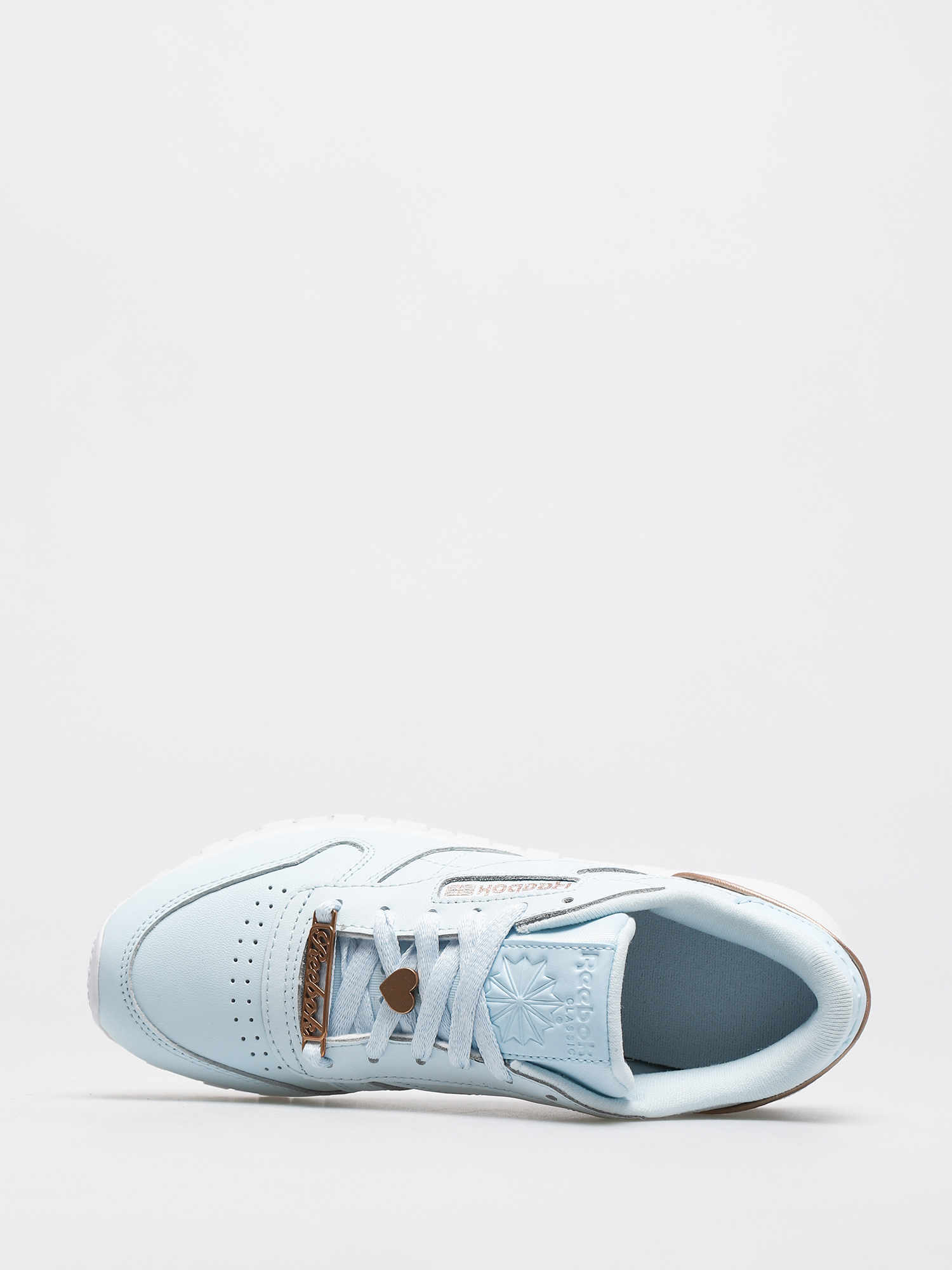 Buty Reebok Cl Lthr Wmn (glablu/golbro/ftwwht)