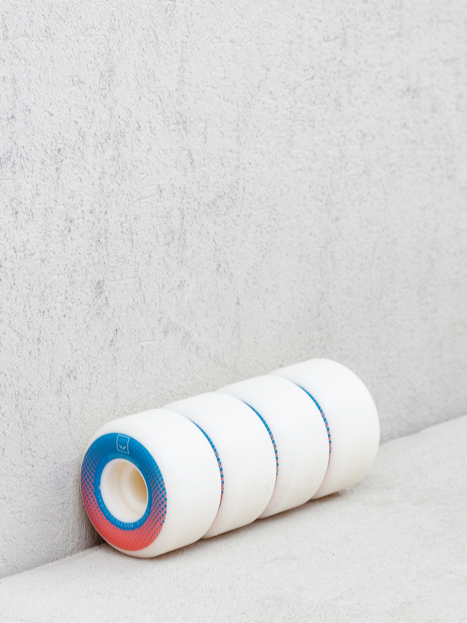 Kółka Crupie Aoki Classic Carlos Ribero (white/blue red)