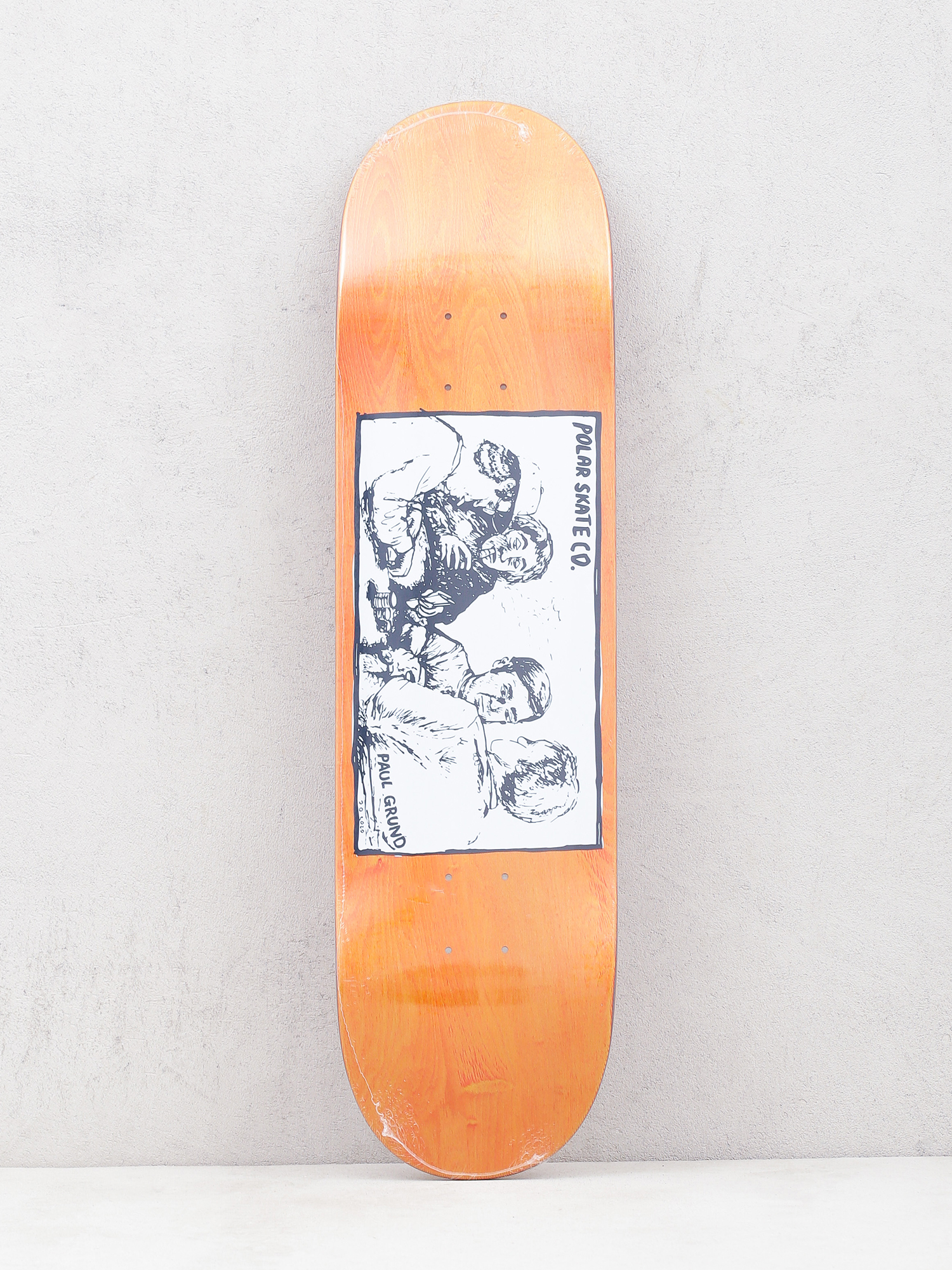 Deck Polar Skate Paul Grund Cold Streak (orange)