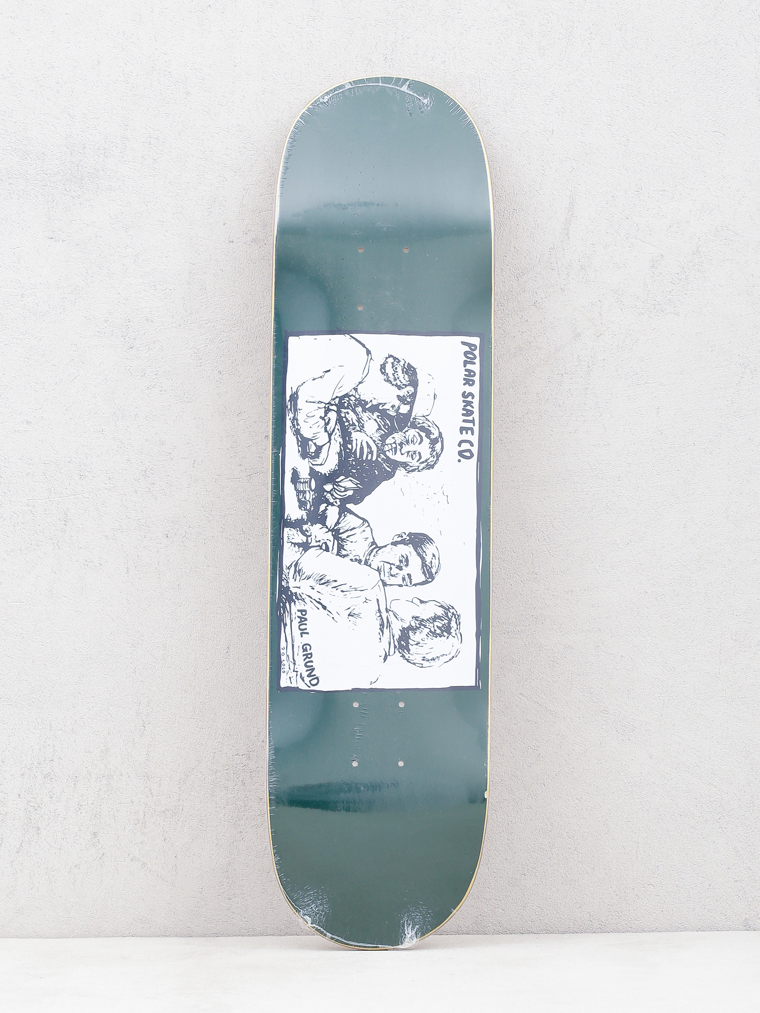 Deck Polar Skate Paul Grund Cold Streak (dark green)