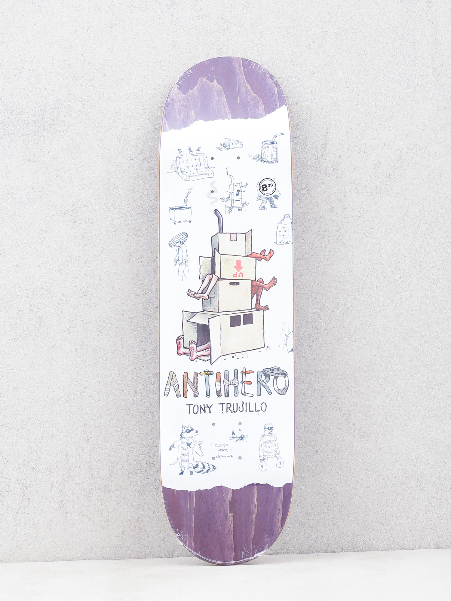 Deck Antihero Trujillo Recycling (purple)