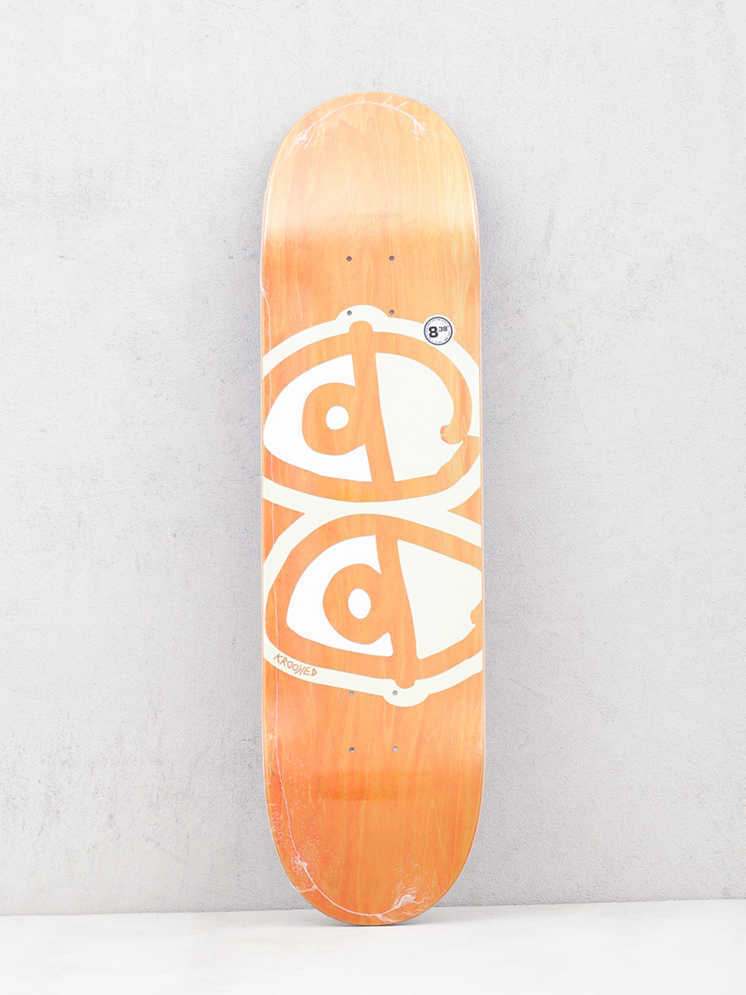 Deck Krooked Team Eyes (orange/beige)