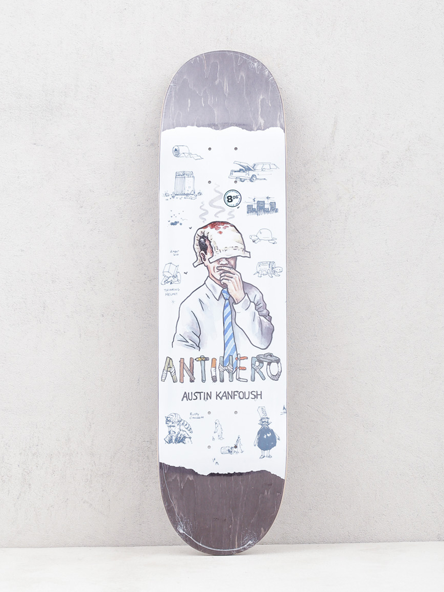 Deck Antihero Kanfoush Recycling (black)