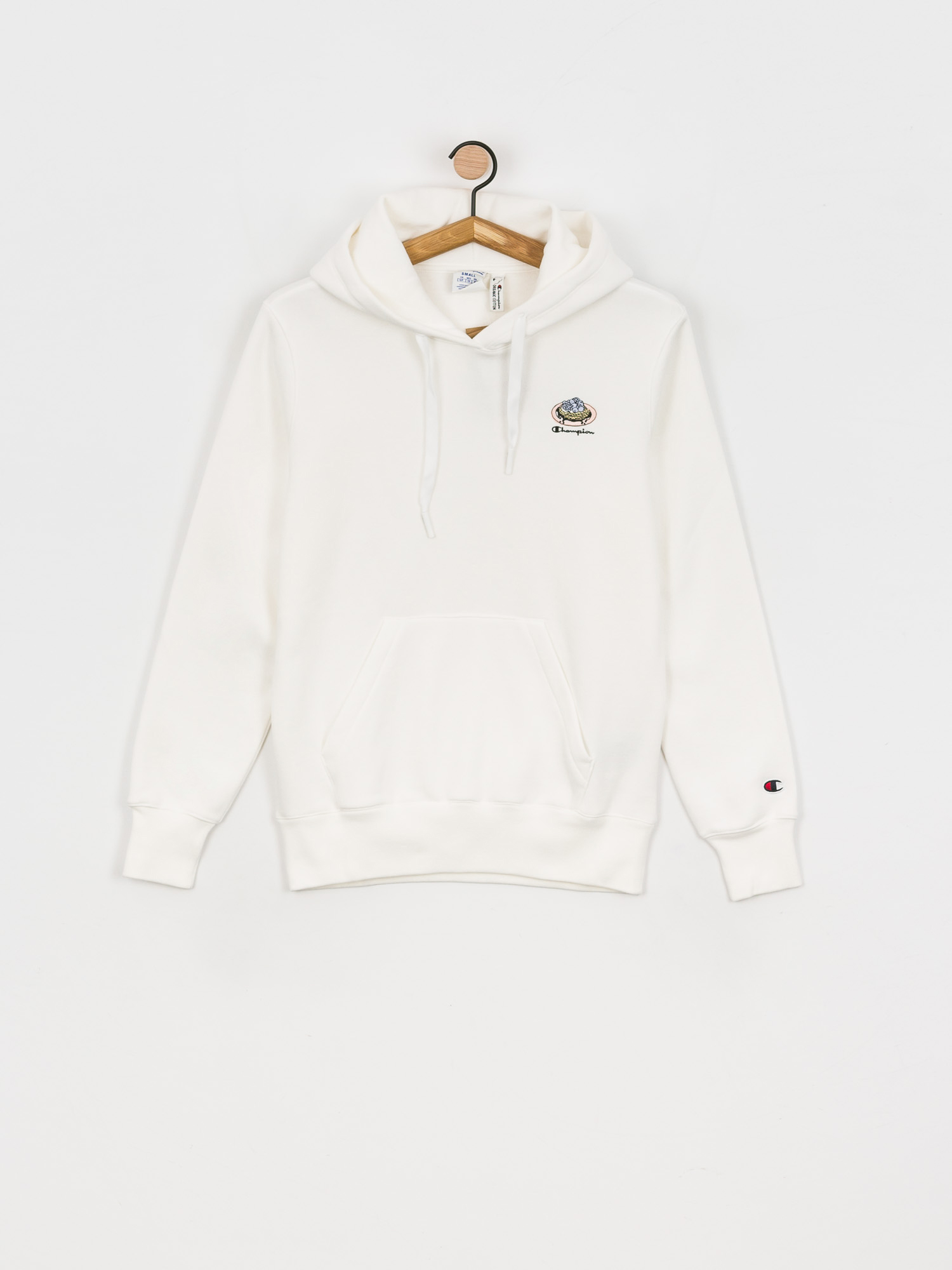 Bluza z kapturem Champion Sweatshirt HD 114694 Wmn (wht)