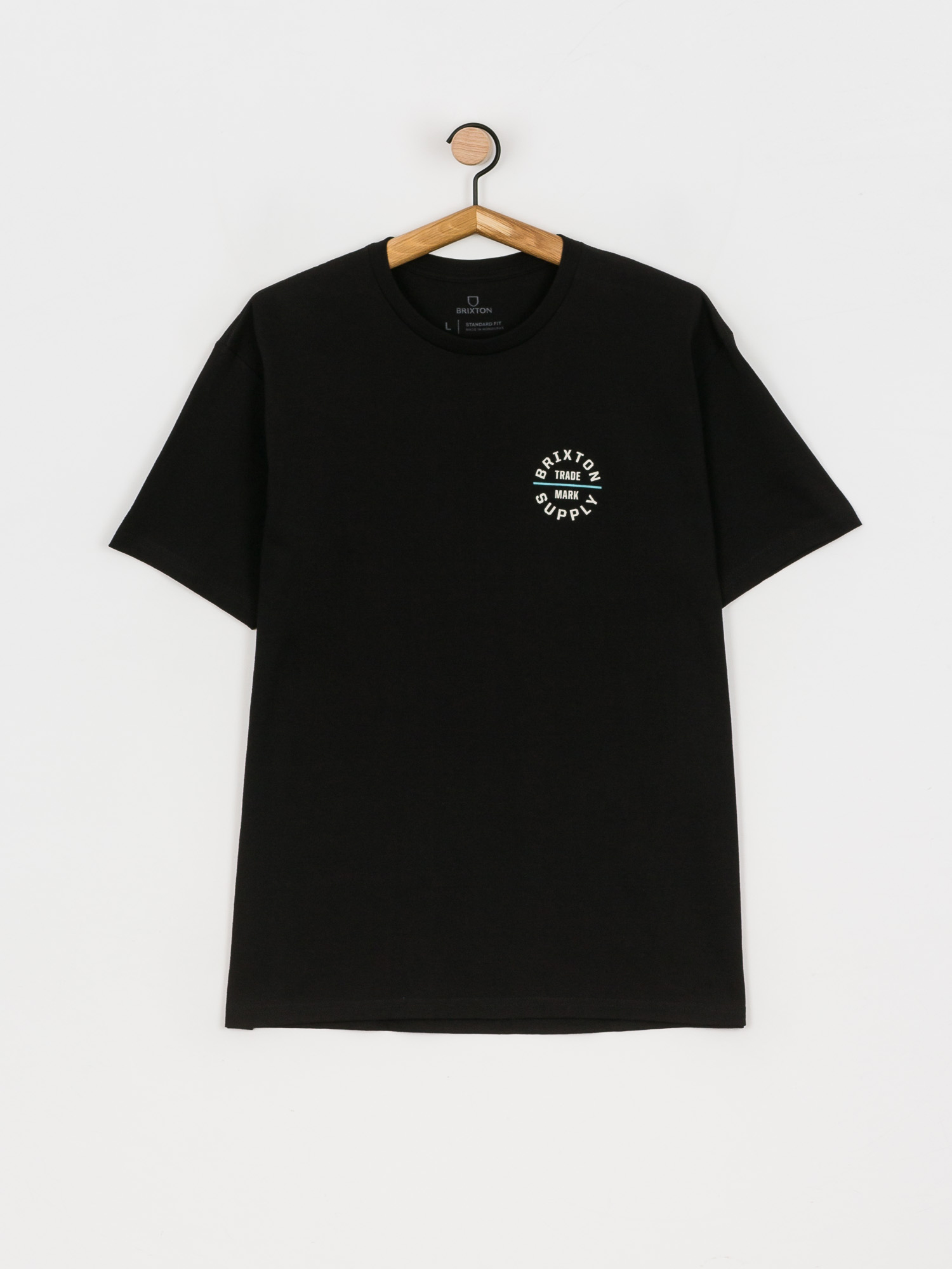 T-shirt Brixton Oath V Stt (black/cream)