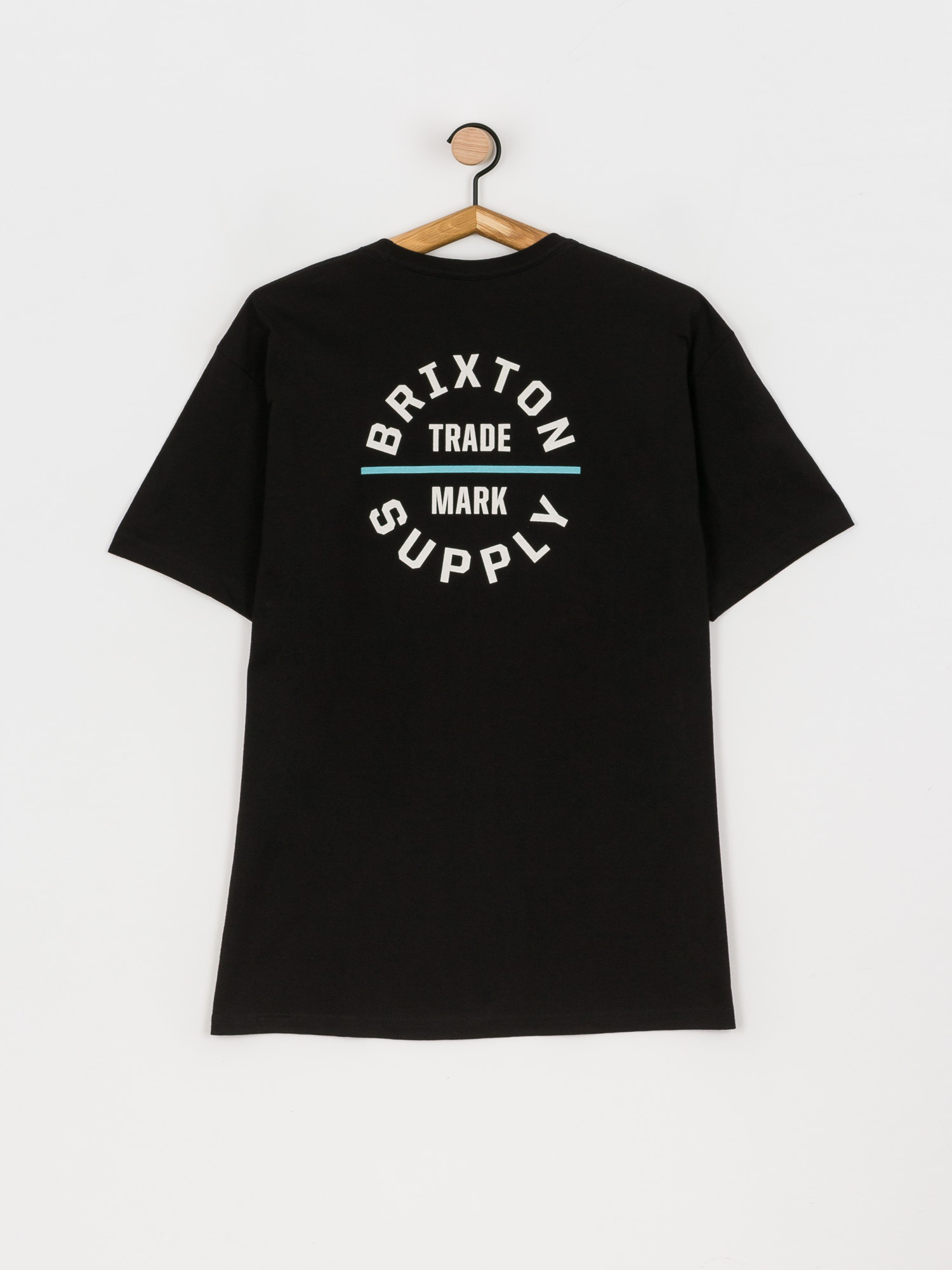 T-shirt Brixton Oath V Stt (black/cream)
